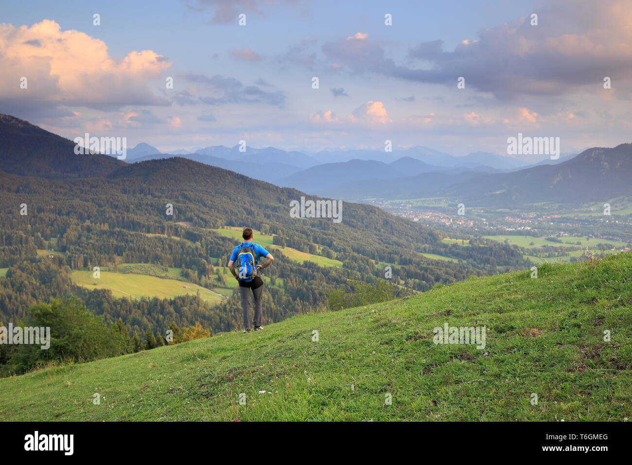 Vintage male hiker hi-res stock photography and images - Alamy