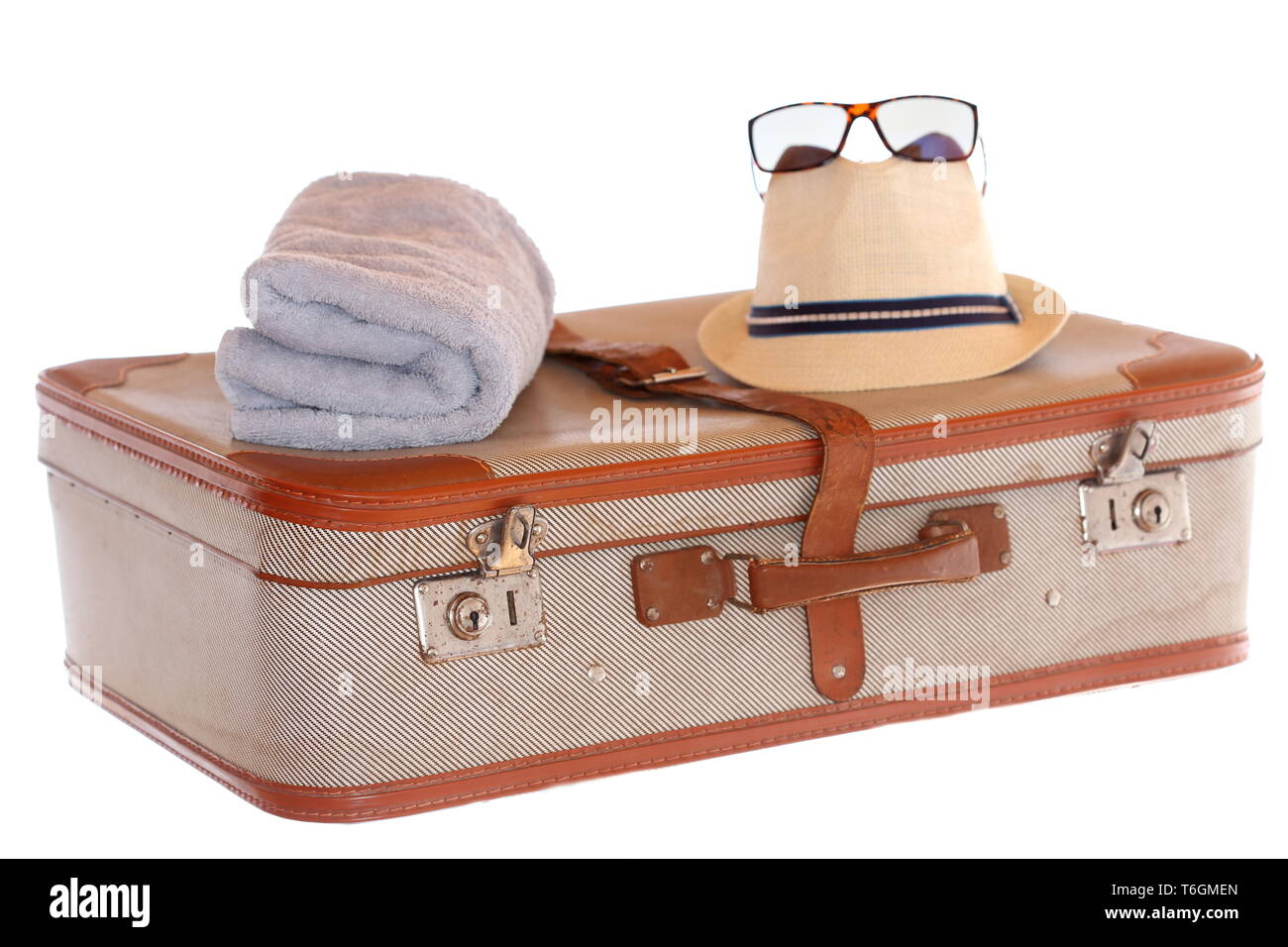 Travel items Cut Out Stock Images & Pictures - Alamy