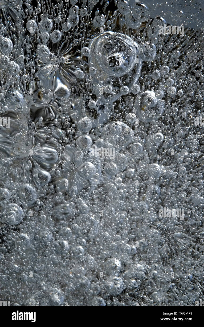 Air bubbles Stock Photo