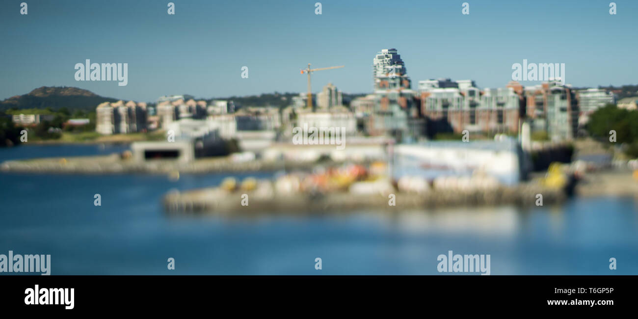 Scenes around Ogden Point cruise ship terminal in Victoria BC.Canada Stock Photo