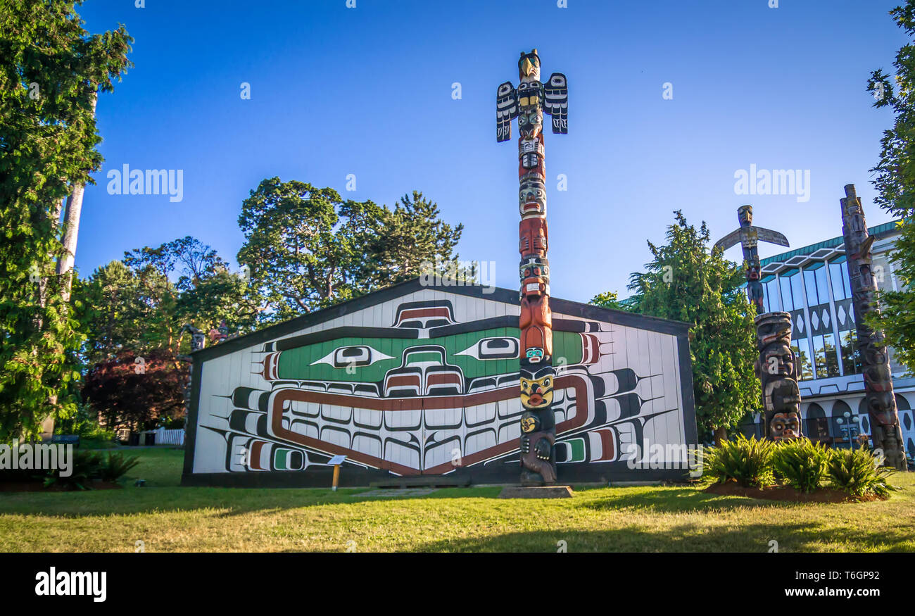 City of victoria british columbia in june Stock Photo - Alamy