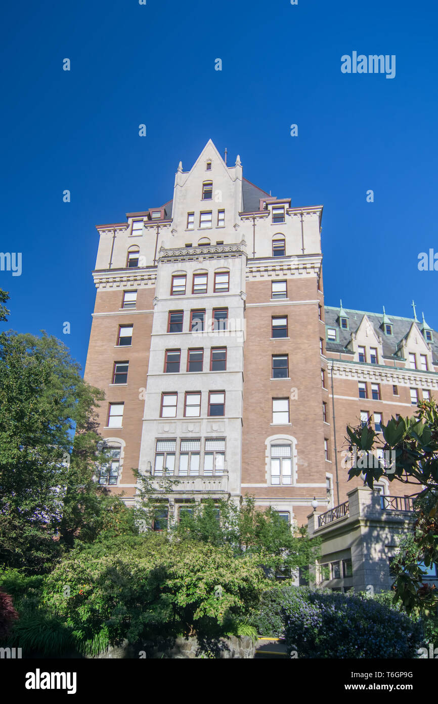 City of victoria british columbia in june Stock Photo - Alamy