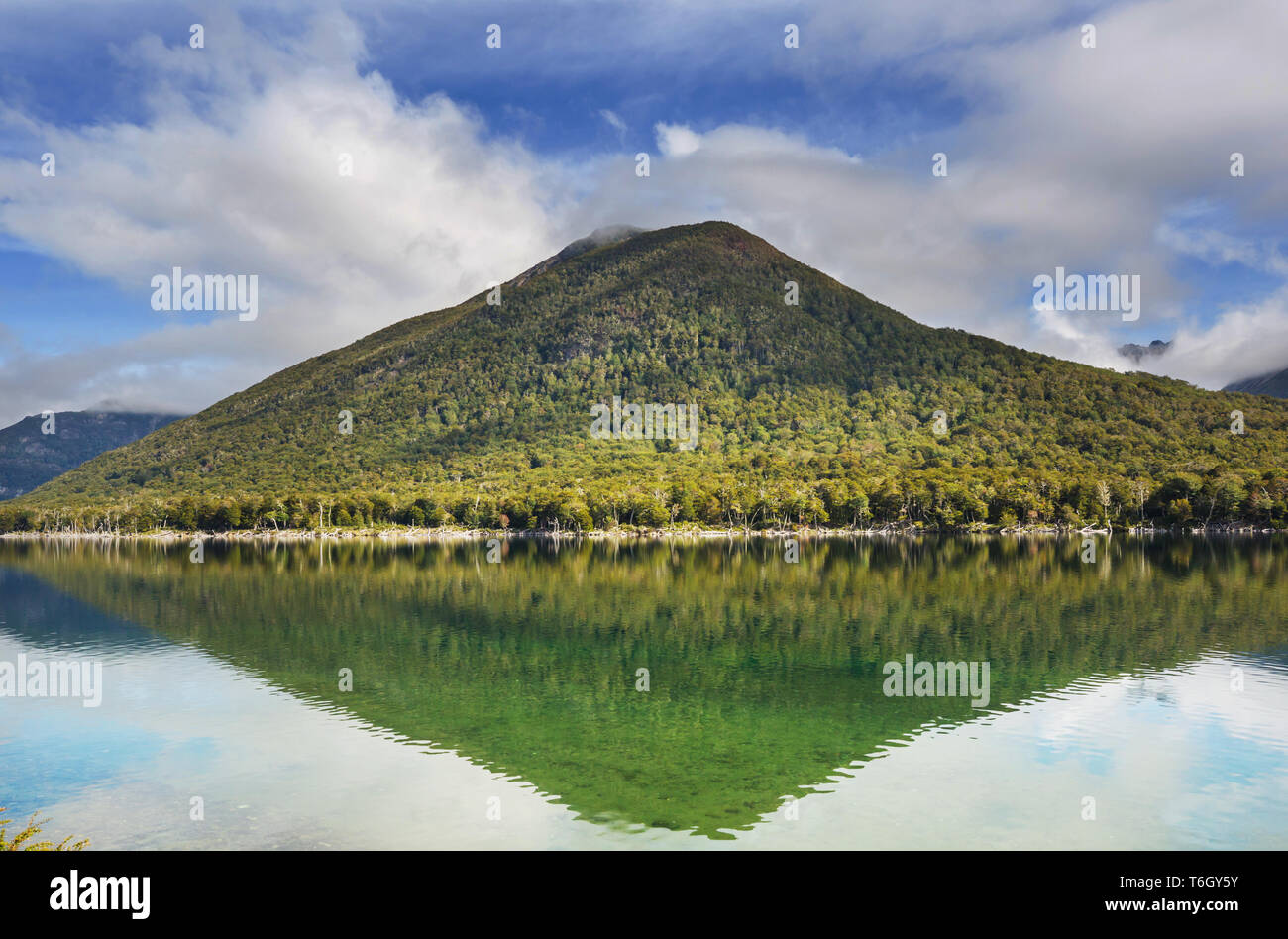 Beautiful Mountain Landscapes In Patagonia Mountains Lake In Argentina South America Stock Photo Alamy