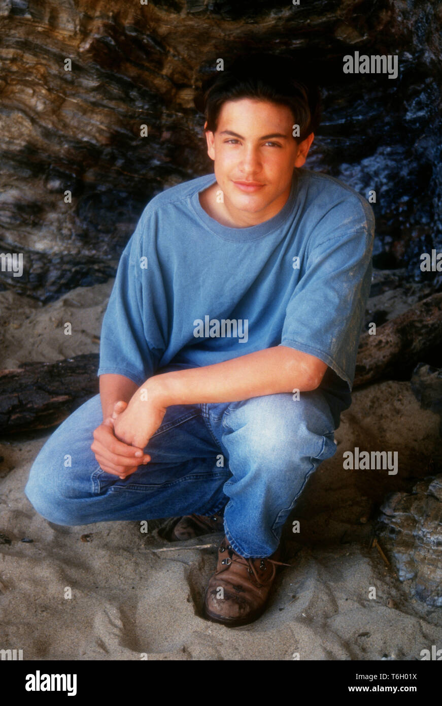 Malibu, California, USA 13th April, 1994 (Exclusive) Actor Felipe