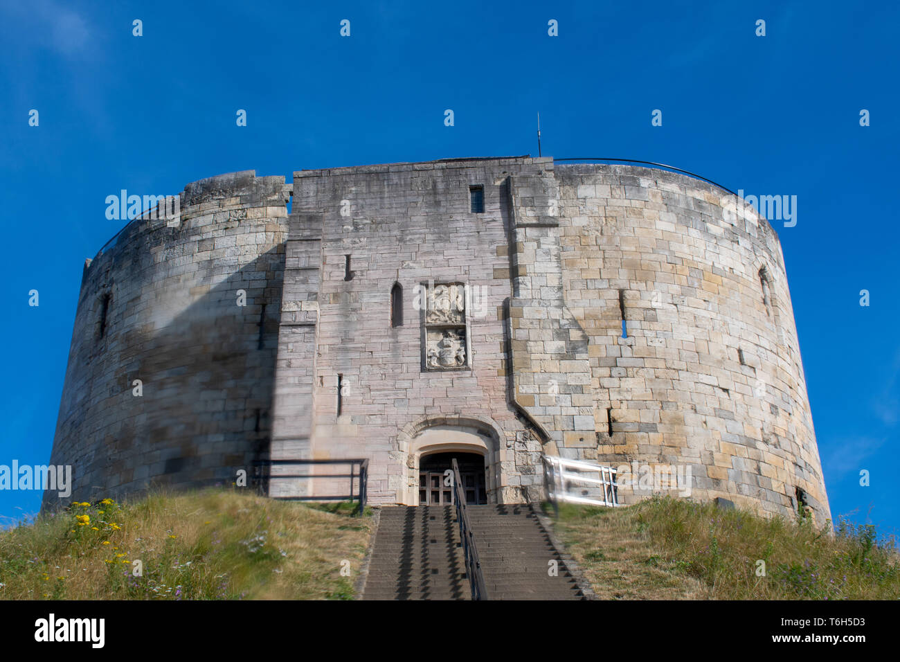 Clifford Tower York Stock Photo
