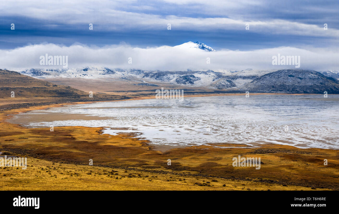 Bonneville Lake Stock Photo