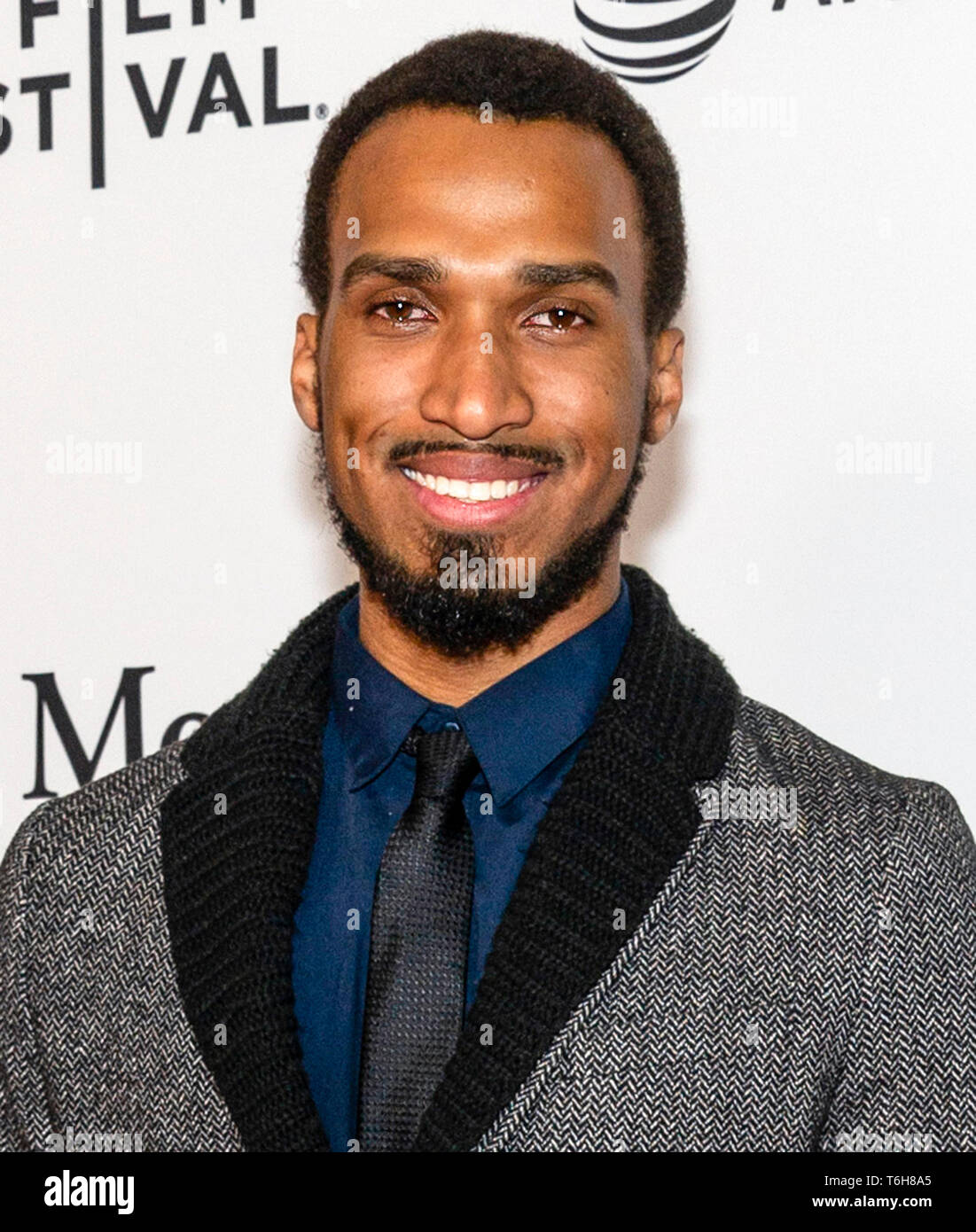 New York, NY - April 29, 2019: Nathan Mitchell attends the “The Boys” screening during the 2019