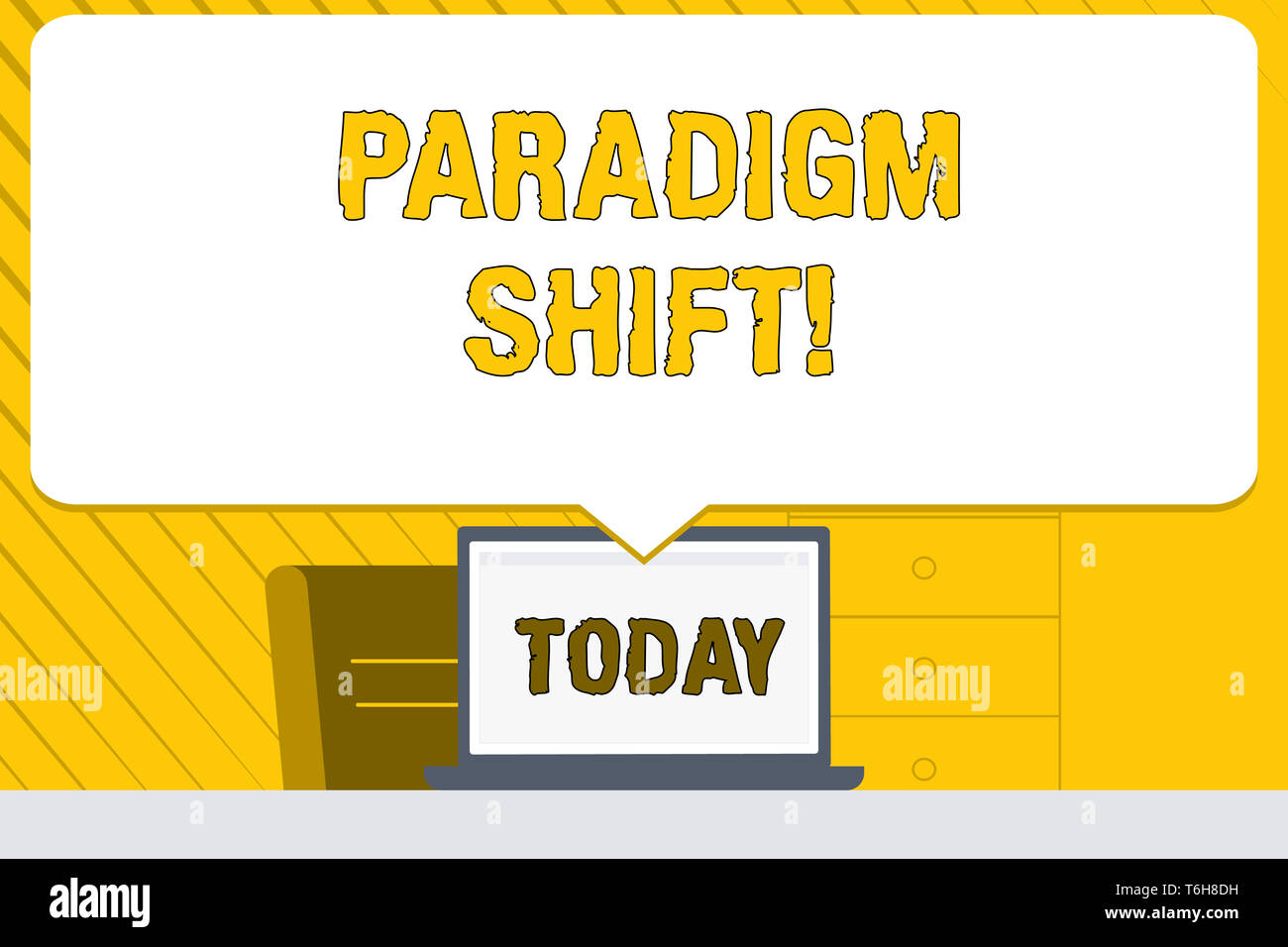 Word writing text Paradigm Shift. Business photo showcasing fundamental ...
