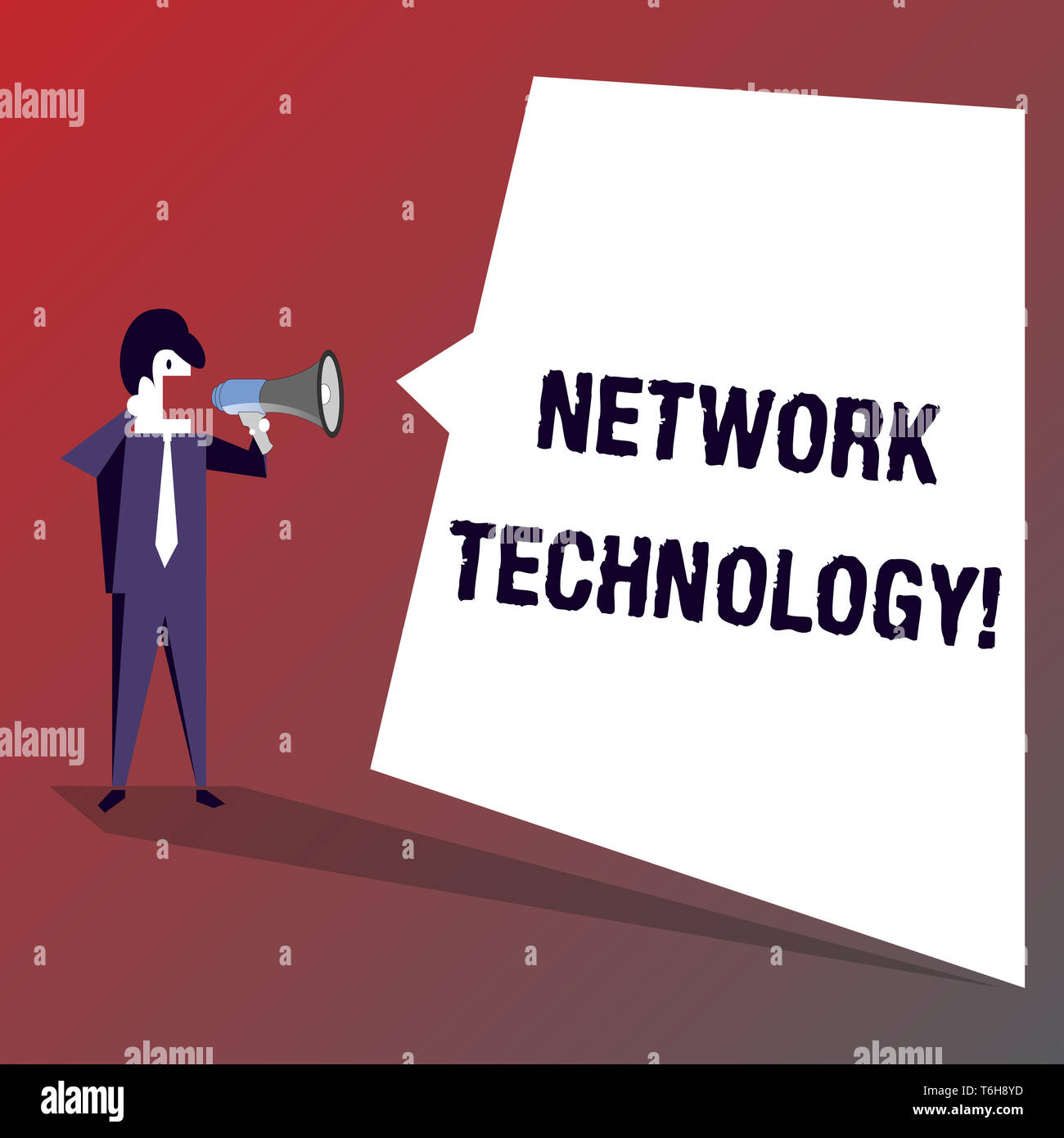 Conceptual hand writing showing Network Technology. Concept meaning