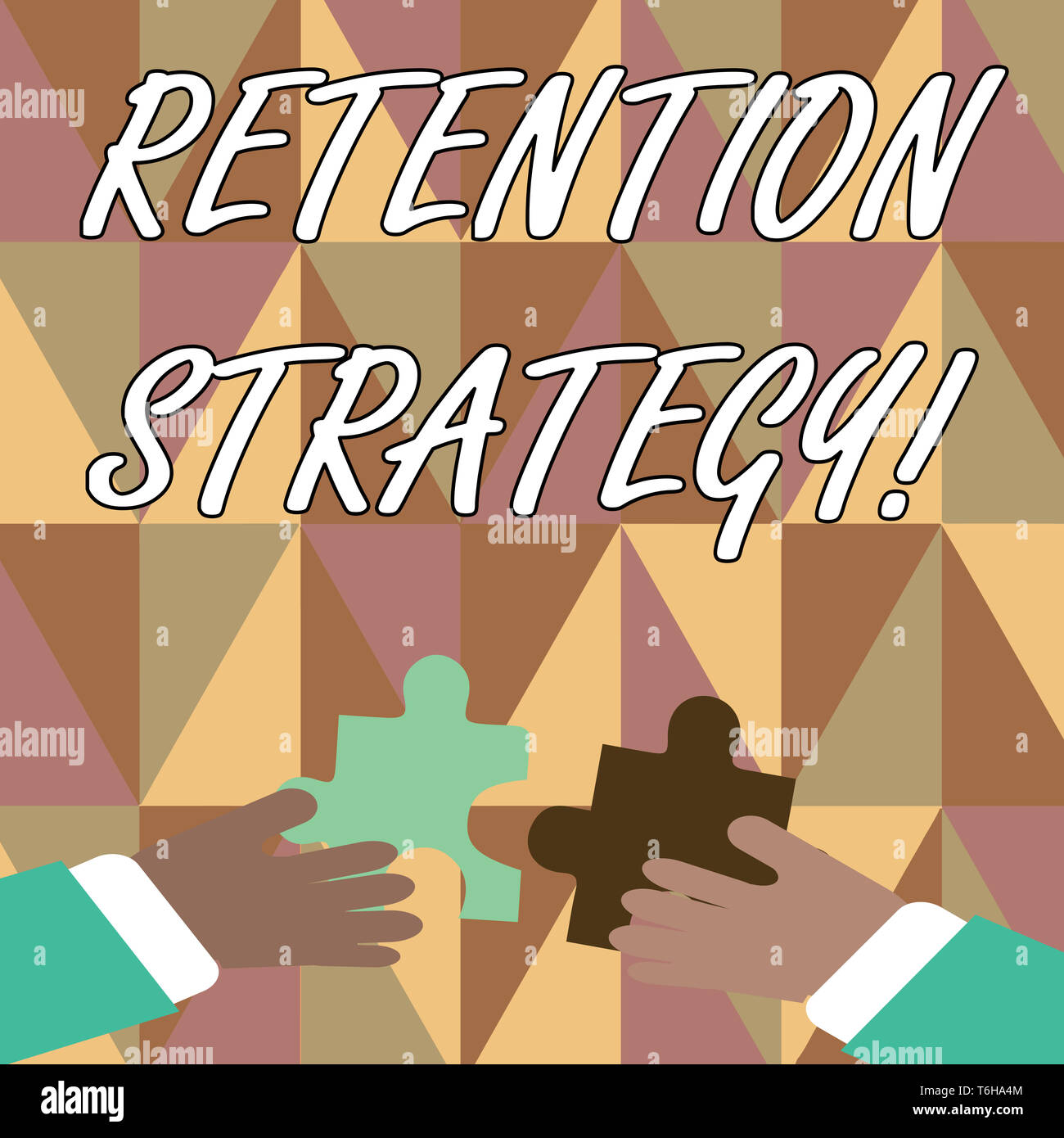 Handwriting text writing Retention Strategy. Conceptual photo ...