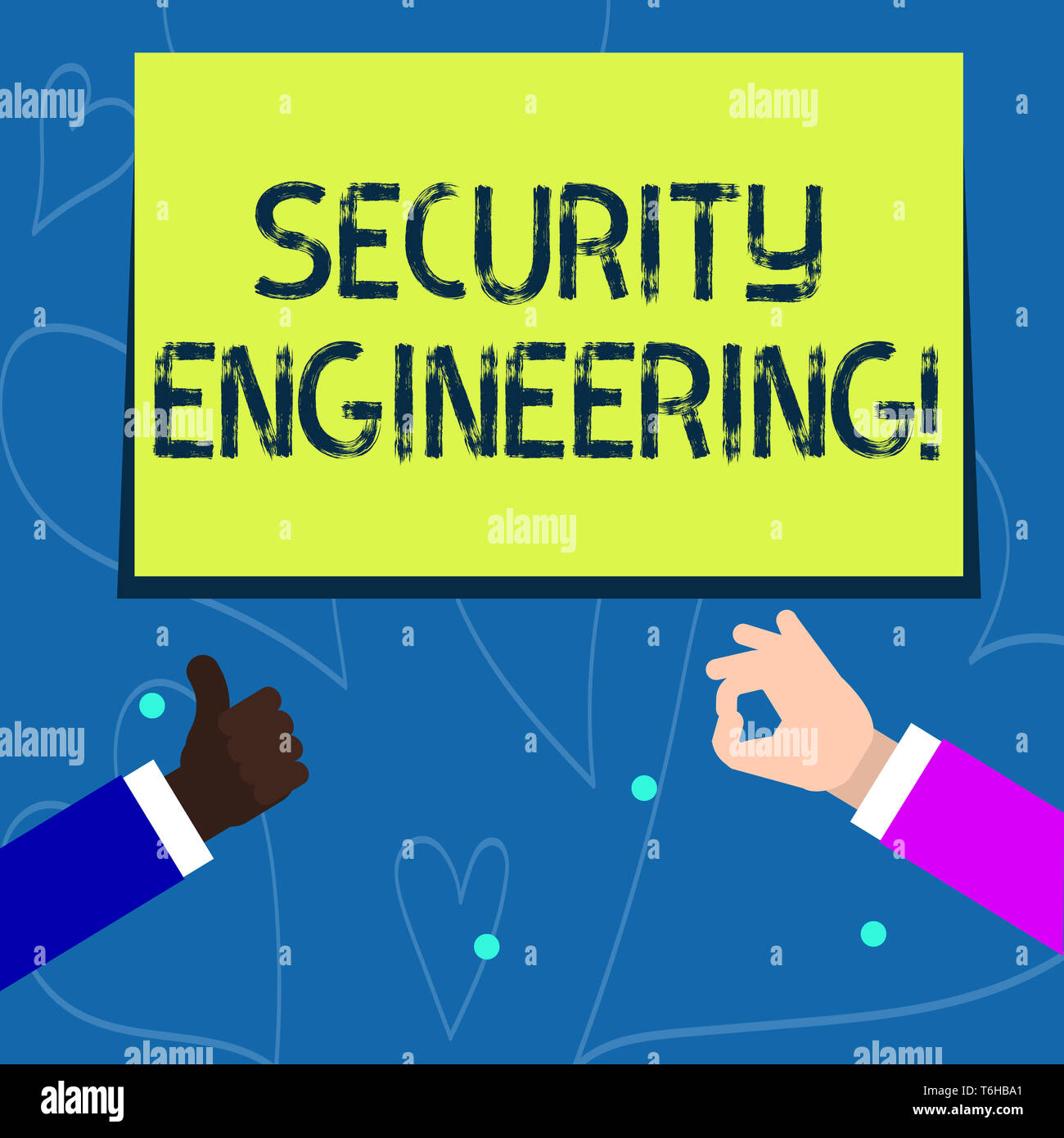 Conceptual hand writing showing Security Engineering. Concept meaning ...