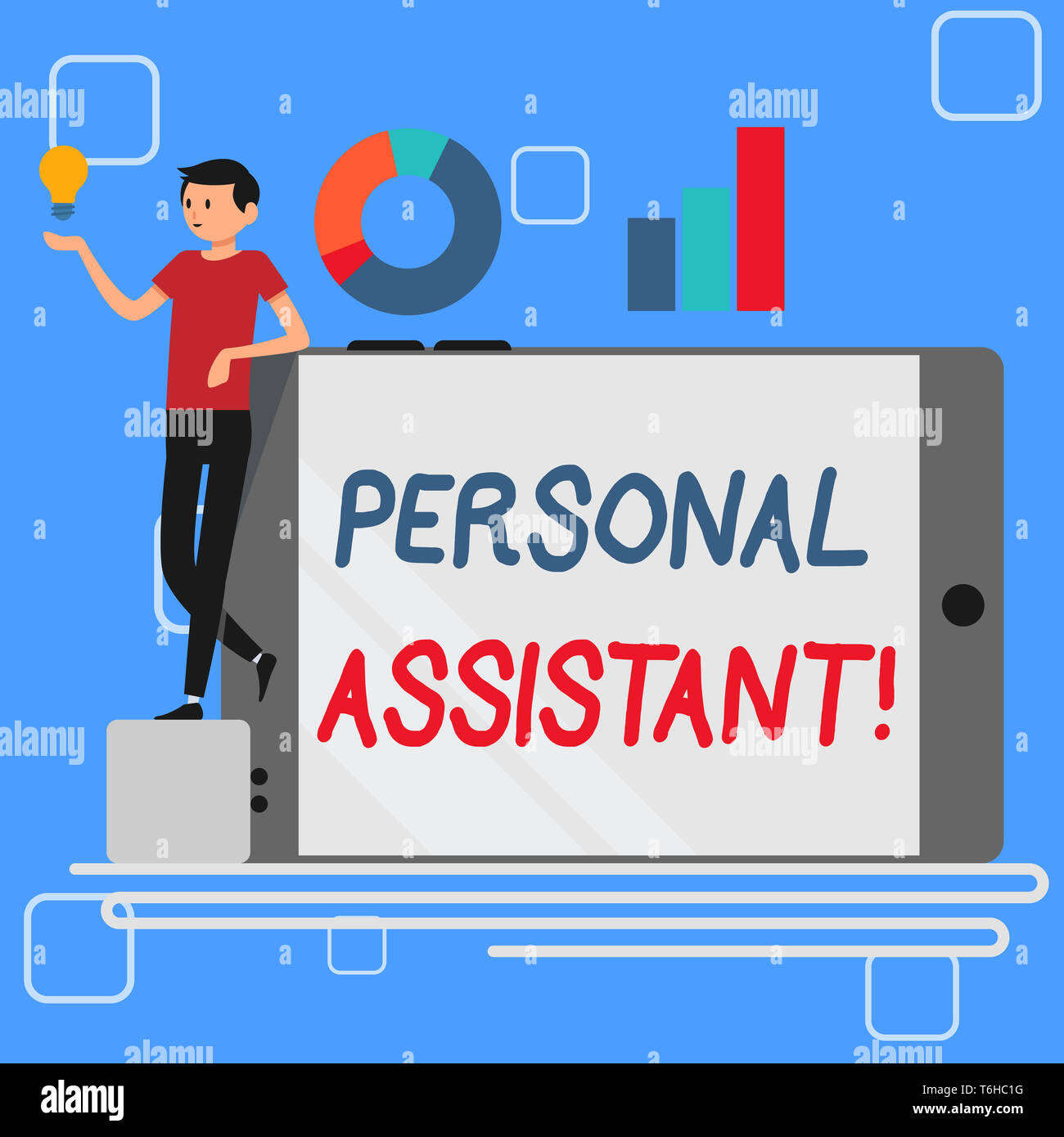 Handwriting text Personal Assistant. Conceptual photo administrative ...