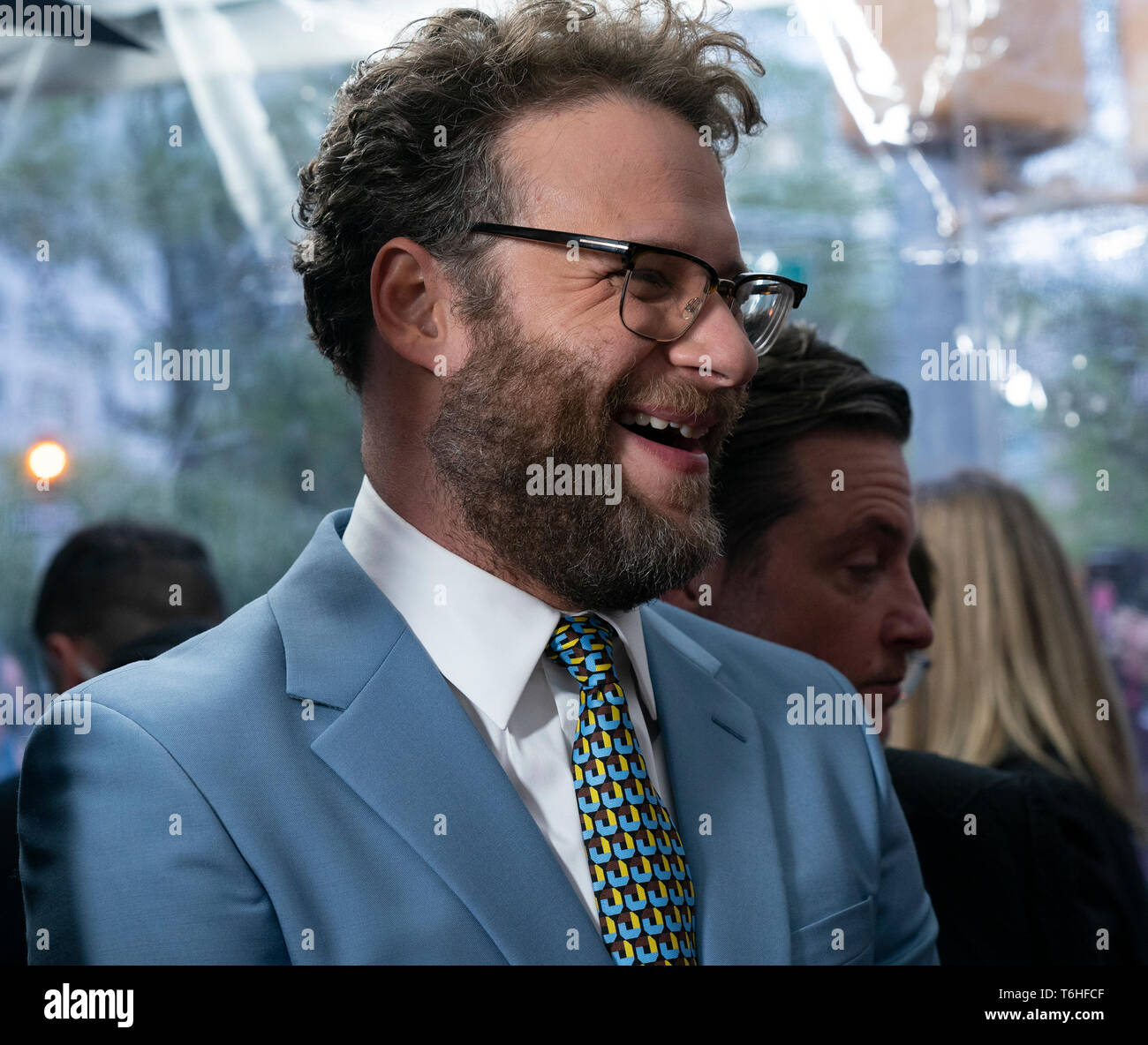 New York, United States. 30th Apr, 2019. Seth Rogen attends premiere of Long Shot at AMC Lincoln Center Theater Credit: Lev Radin/Pacific Press/Alamy Live News Stock Photo