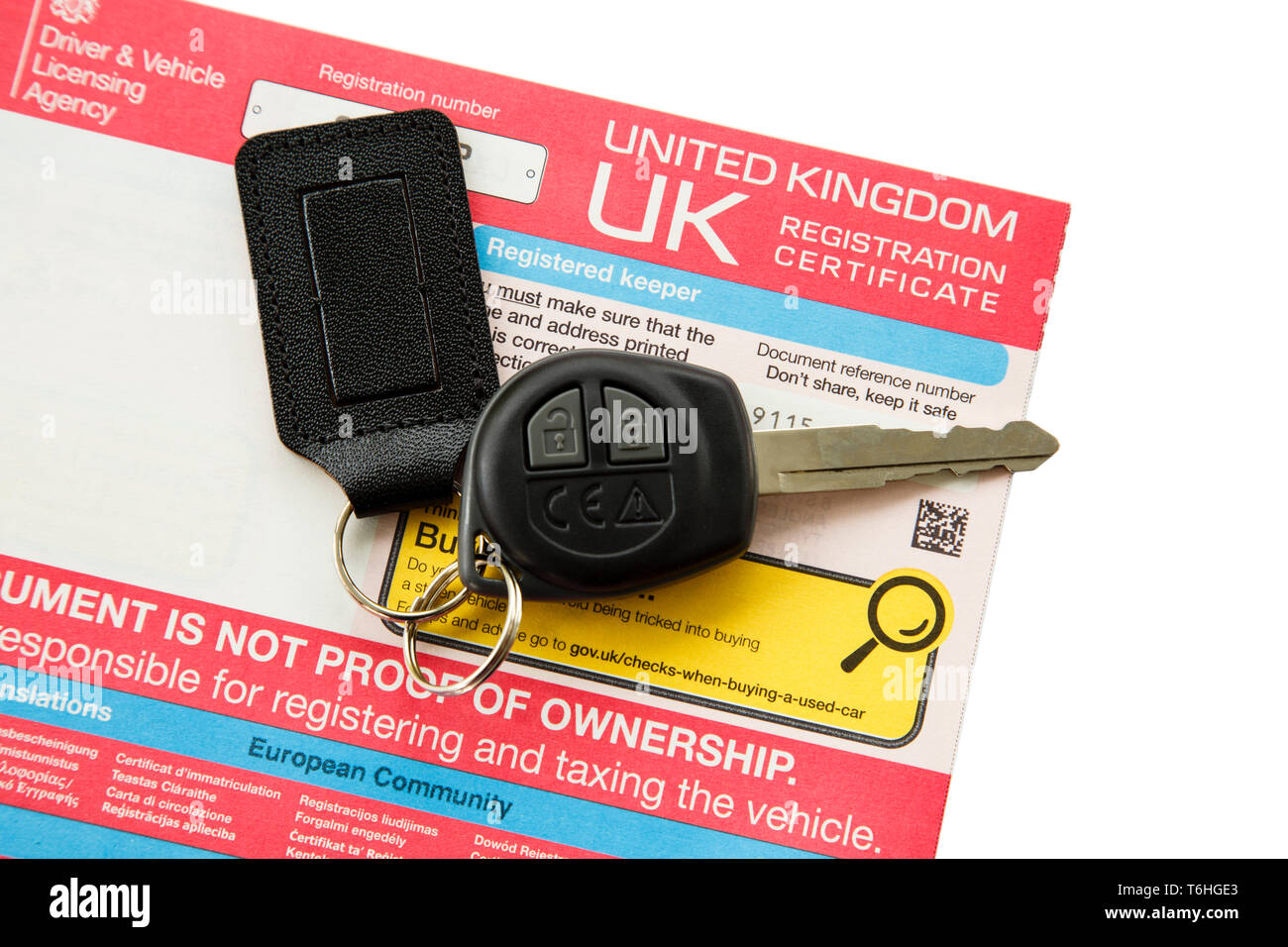 Dvla registered hires stock photography and images Alamy