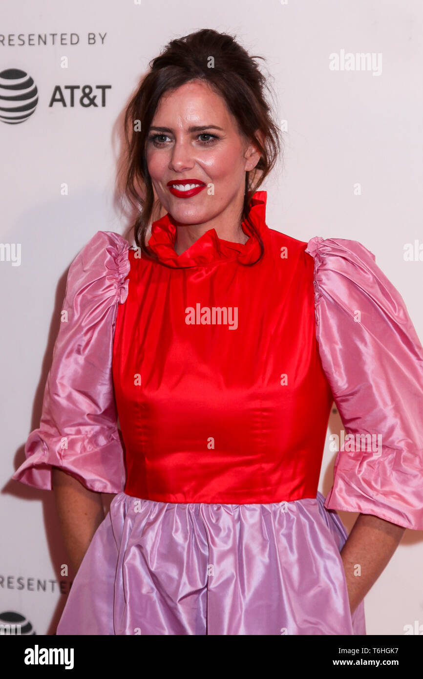 Ione Skye attending at 30th Anniversary of 'Say Anything'  2019 Tribeca Film Festival at Stella Artois Theater at BMCC Tribeca Performing Arts Center Stock Photo