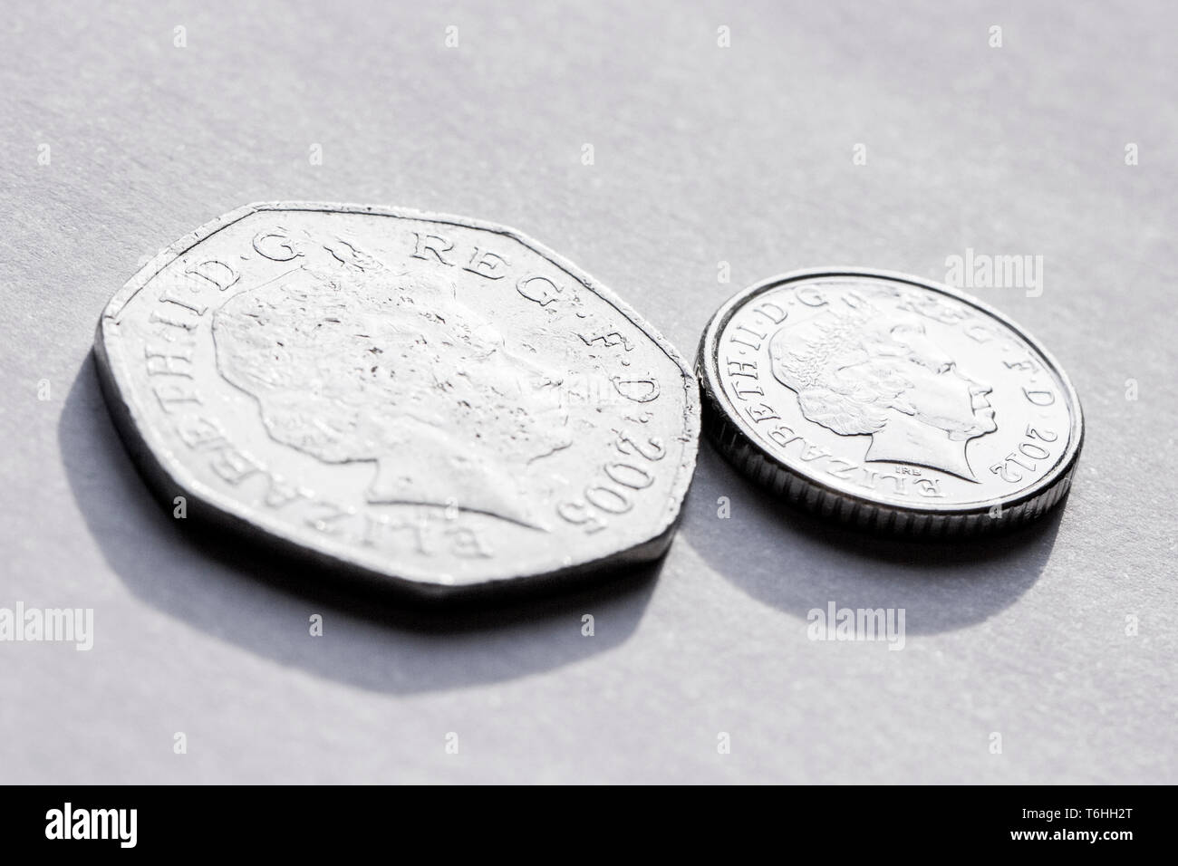 Old english coins hi-res stock photography and images - Alamy
