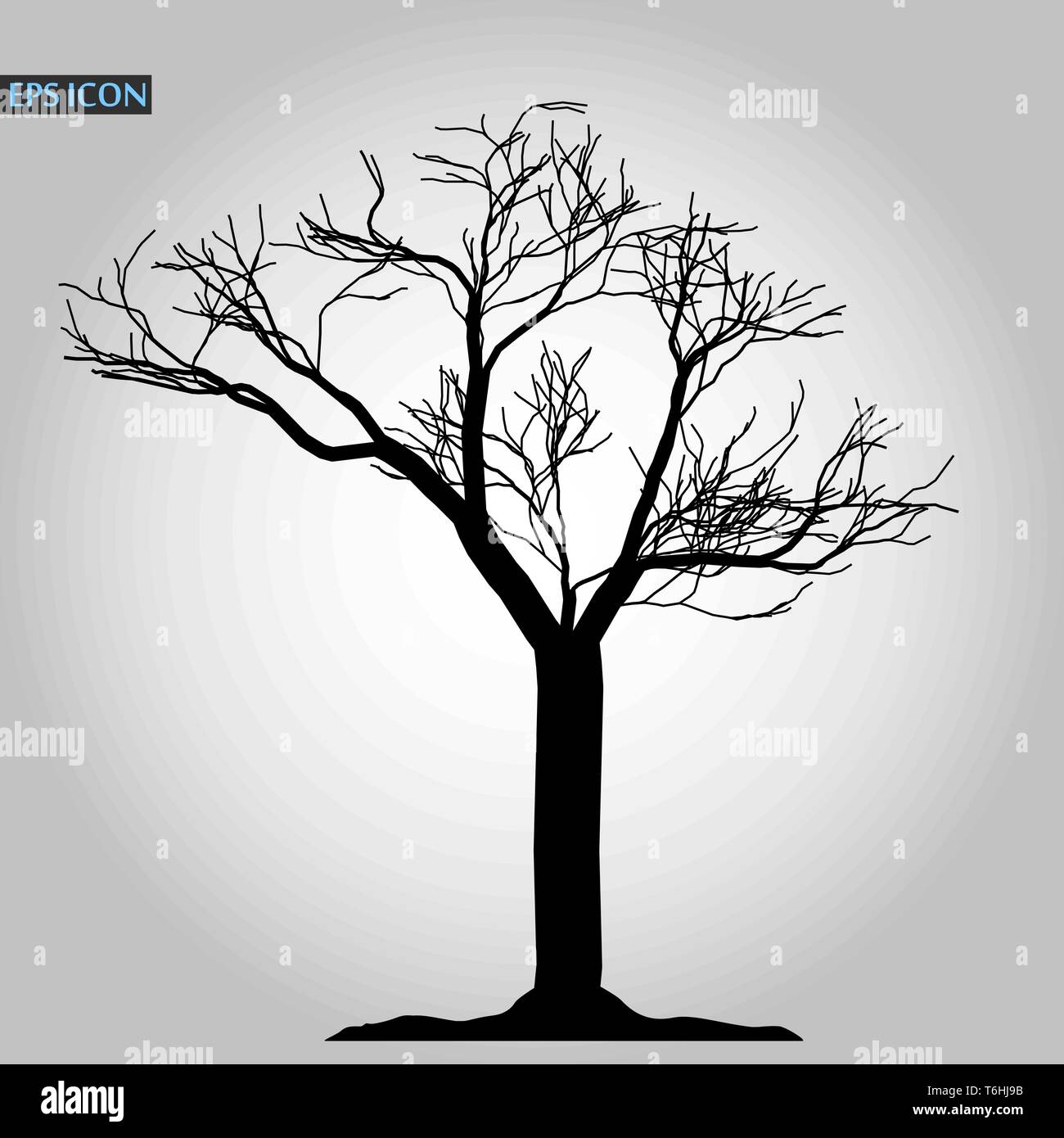 Tree icon. Forest symbol. Flat web sign on white background. Vector eps ...