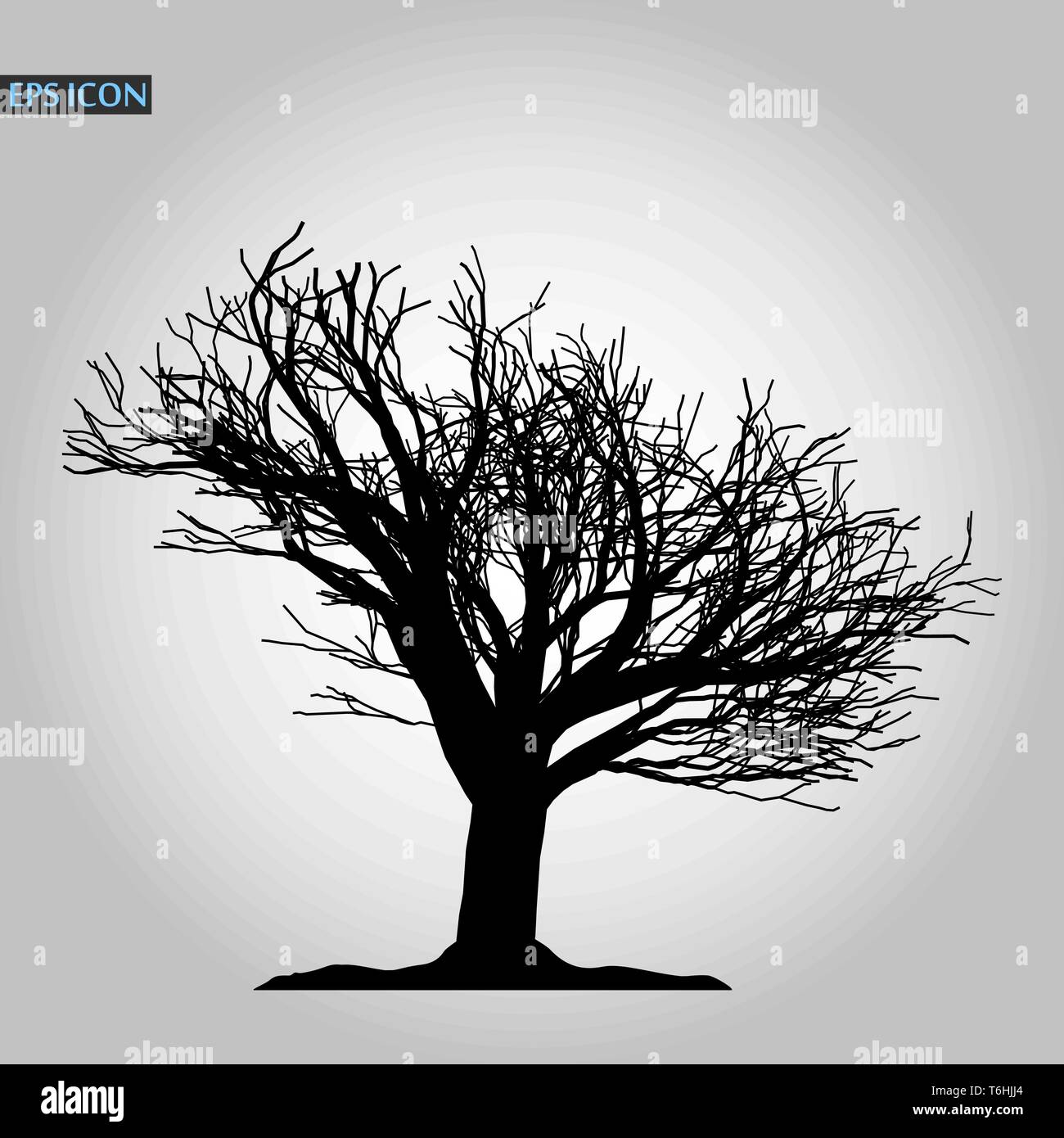 Tree icon. Forest symbol. Flat web sign on white background. Vector eps ...