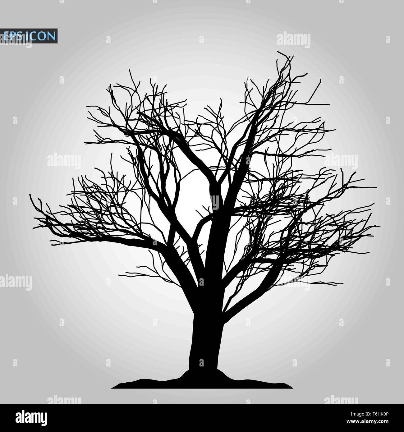 Tree icon. Forest symbol. Flat web sign on white background. Vector eps ...