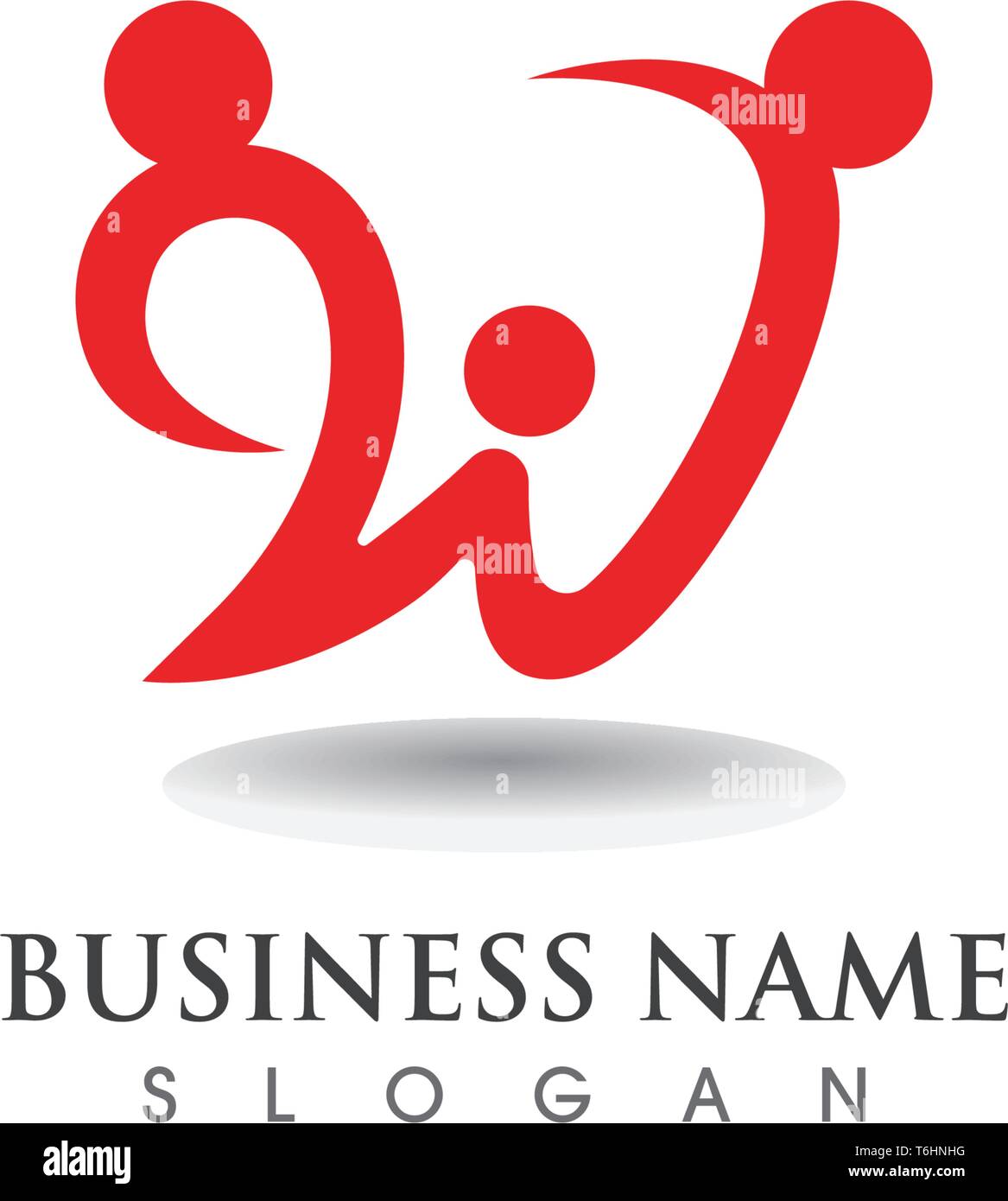 W logo and symbol vector business Stock Vector Image & Art - Alamy