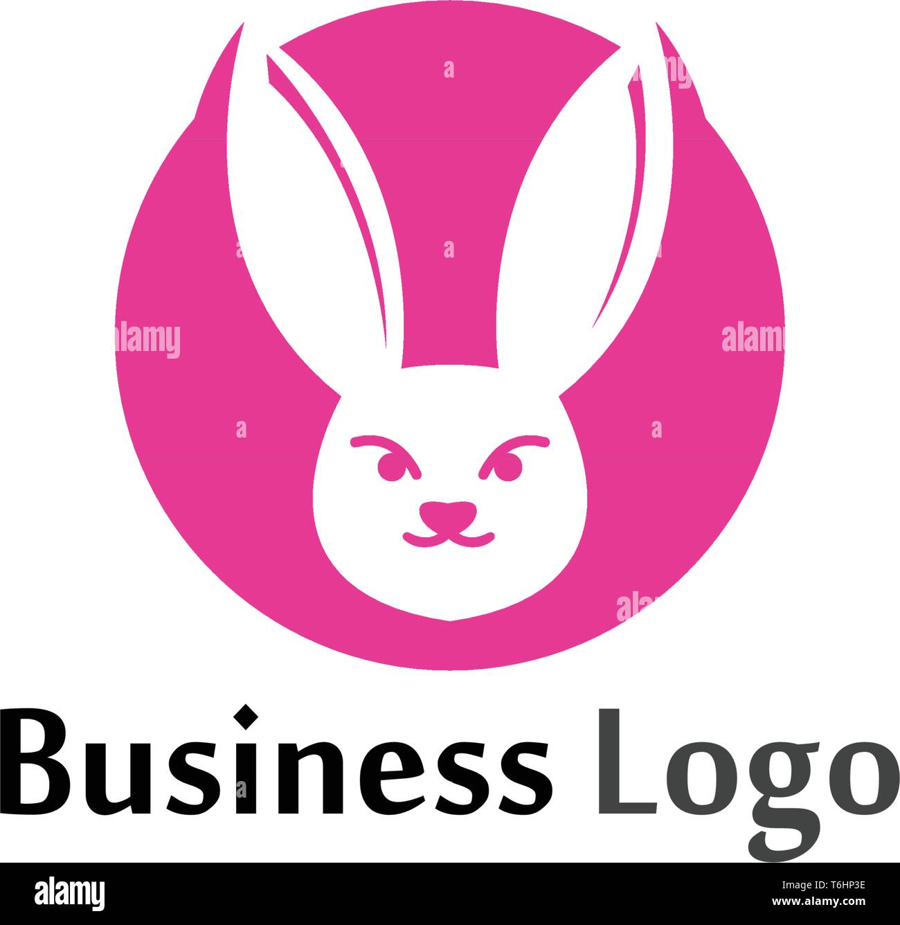 Rabbit Logo template vector icon design template app Stock Vector Image ...