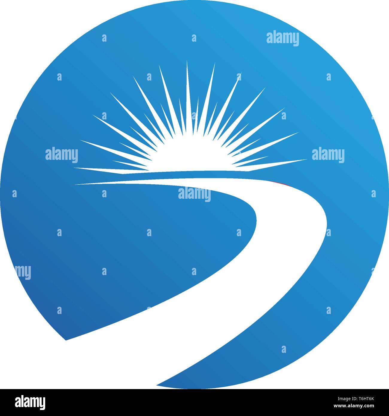 River Logo Template vector icon illustration Stock Vector Image & Art ...