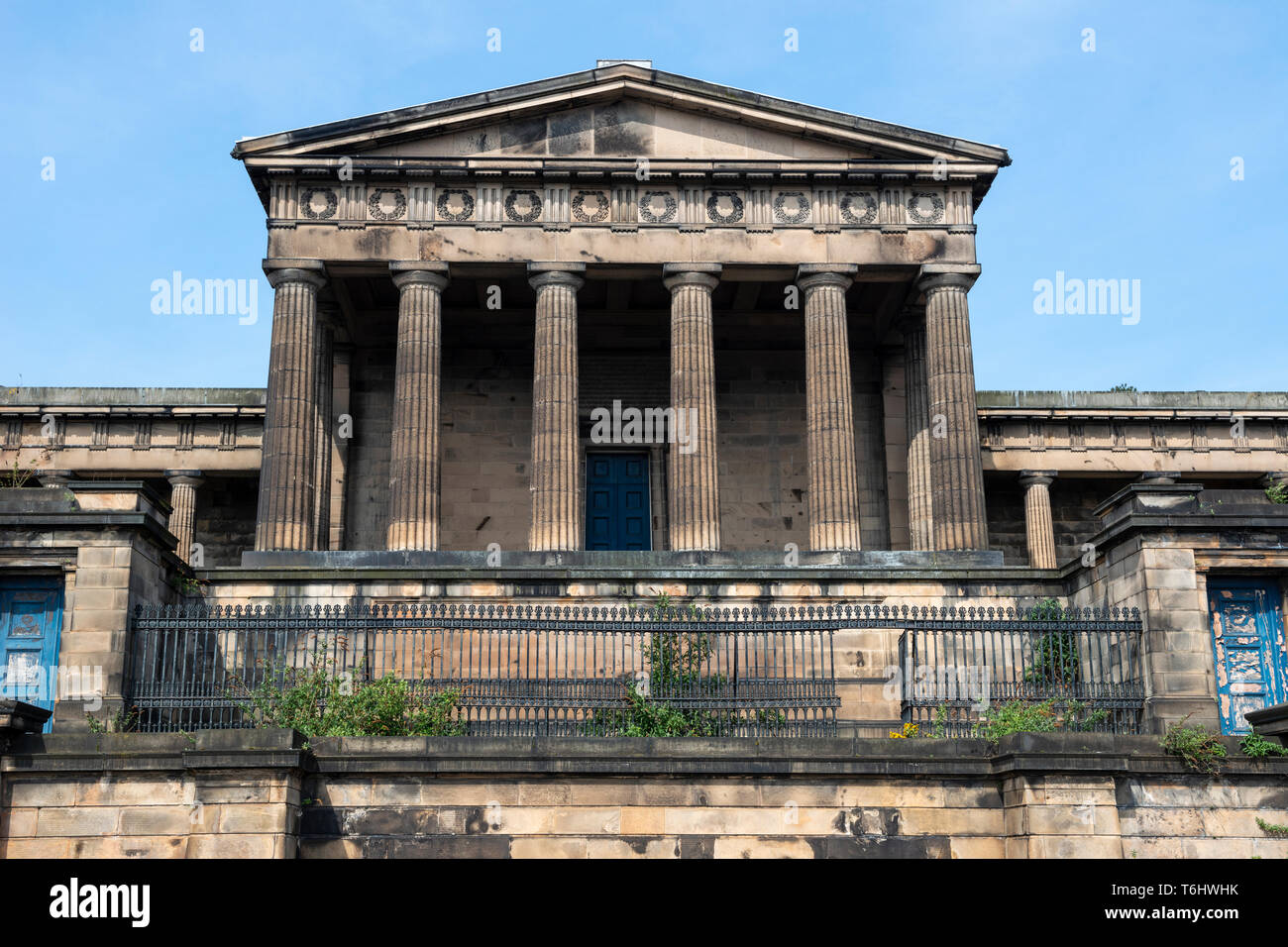 Old Royal High School building on Regent Road, Edinburgh, Scotland, UK