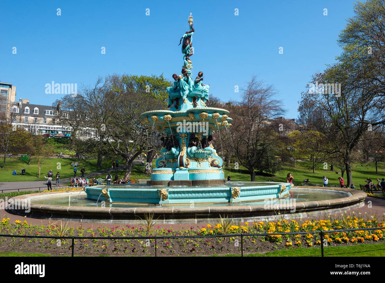 Fountain Park Edinburgh High Resolution Stock Photography and Images