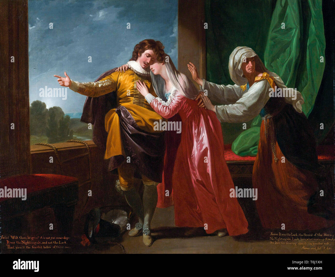 Benjamin west painting romeo and juliet hires stock photography and images Alamy
