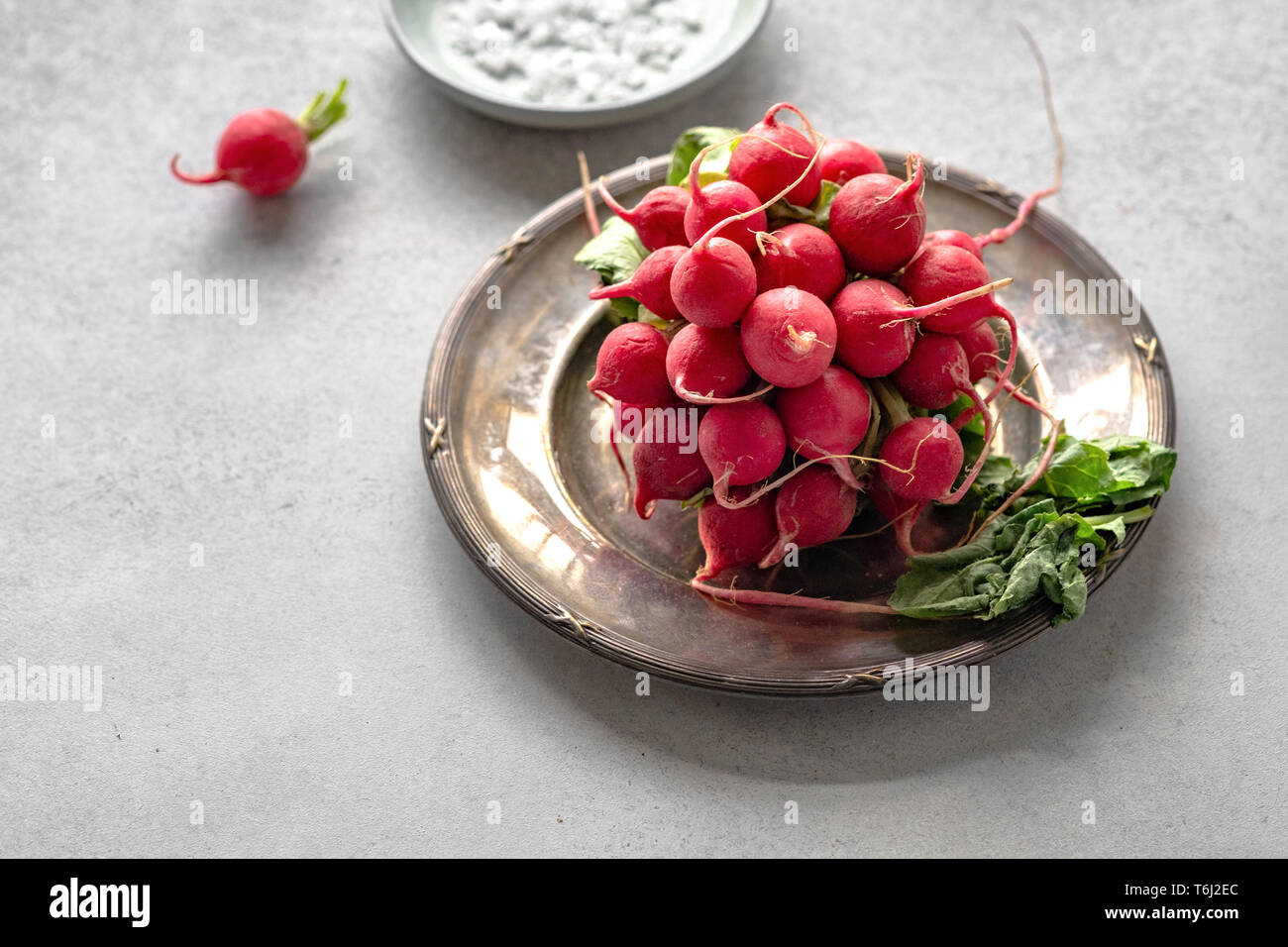 Radish butter salt hi-res stock photography and images - Alamy