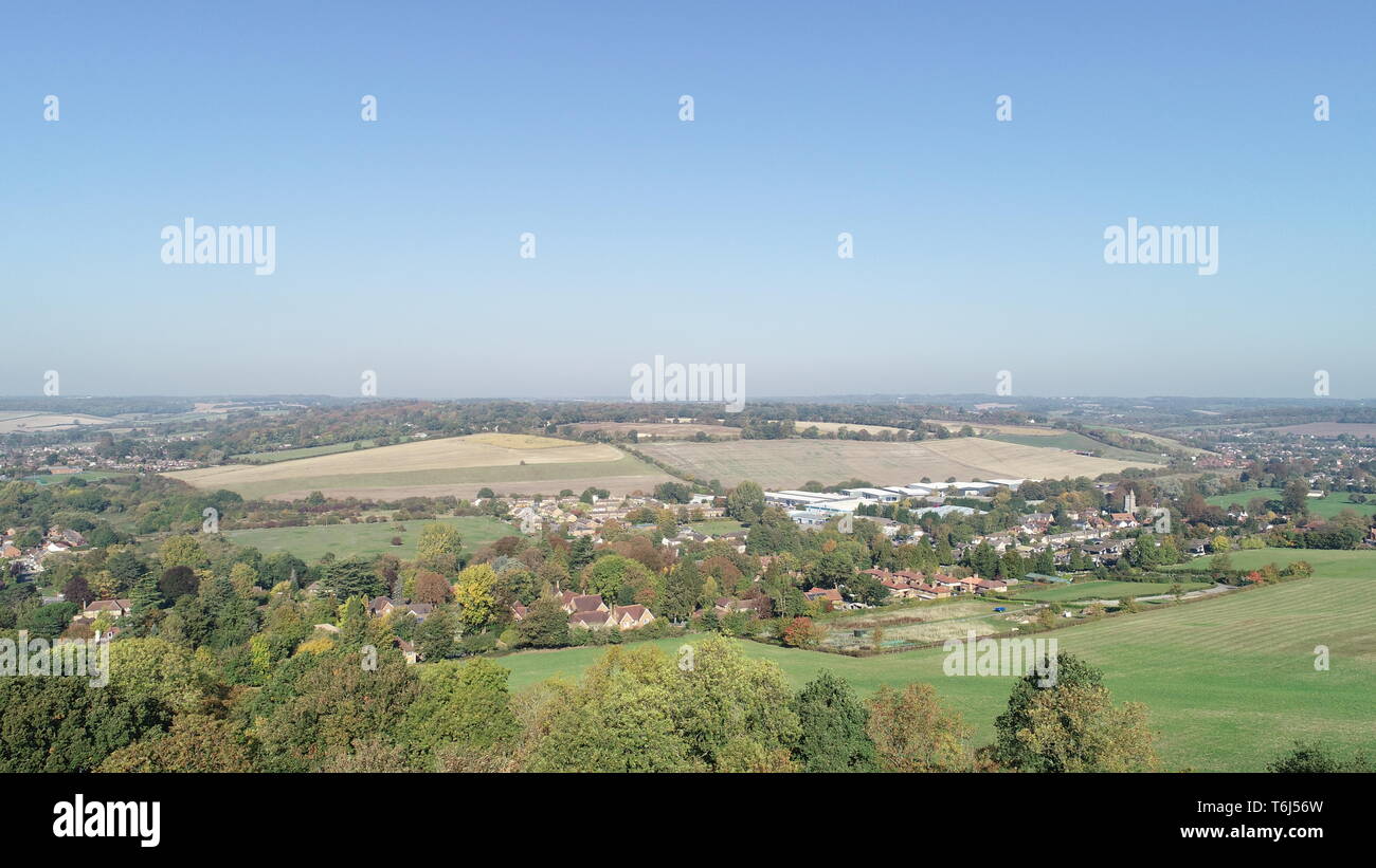 Aerial photo of Bourne End, Buckinghamshire Stock Photo Alamy