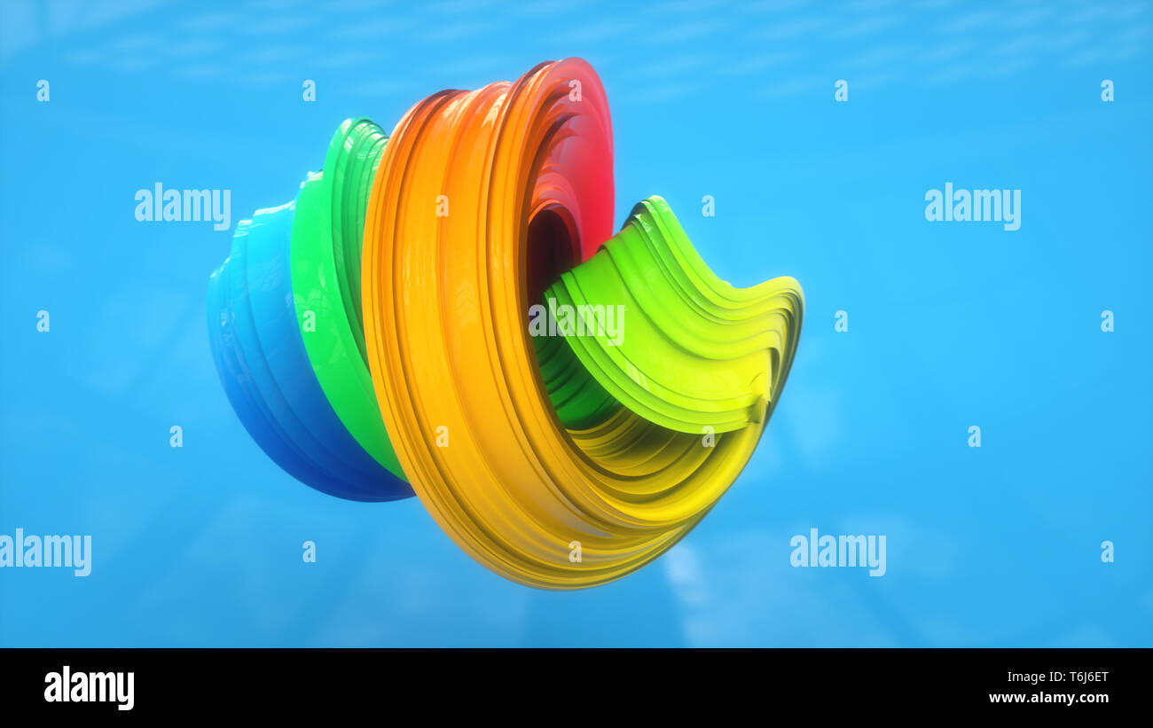 Colorful abstract background illustration Stock Photo