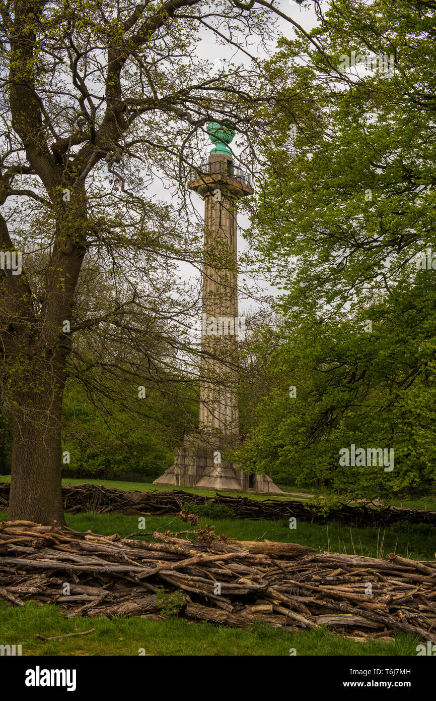 Duke Of Bridgewater Monument Ashridge Estate Uk Stock Photo Alamy