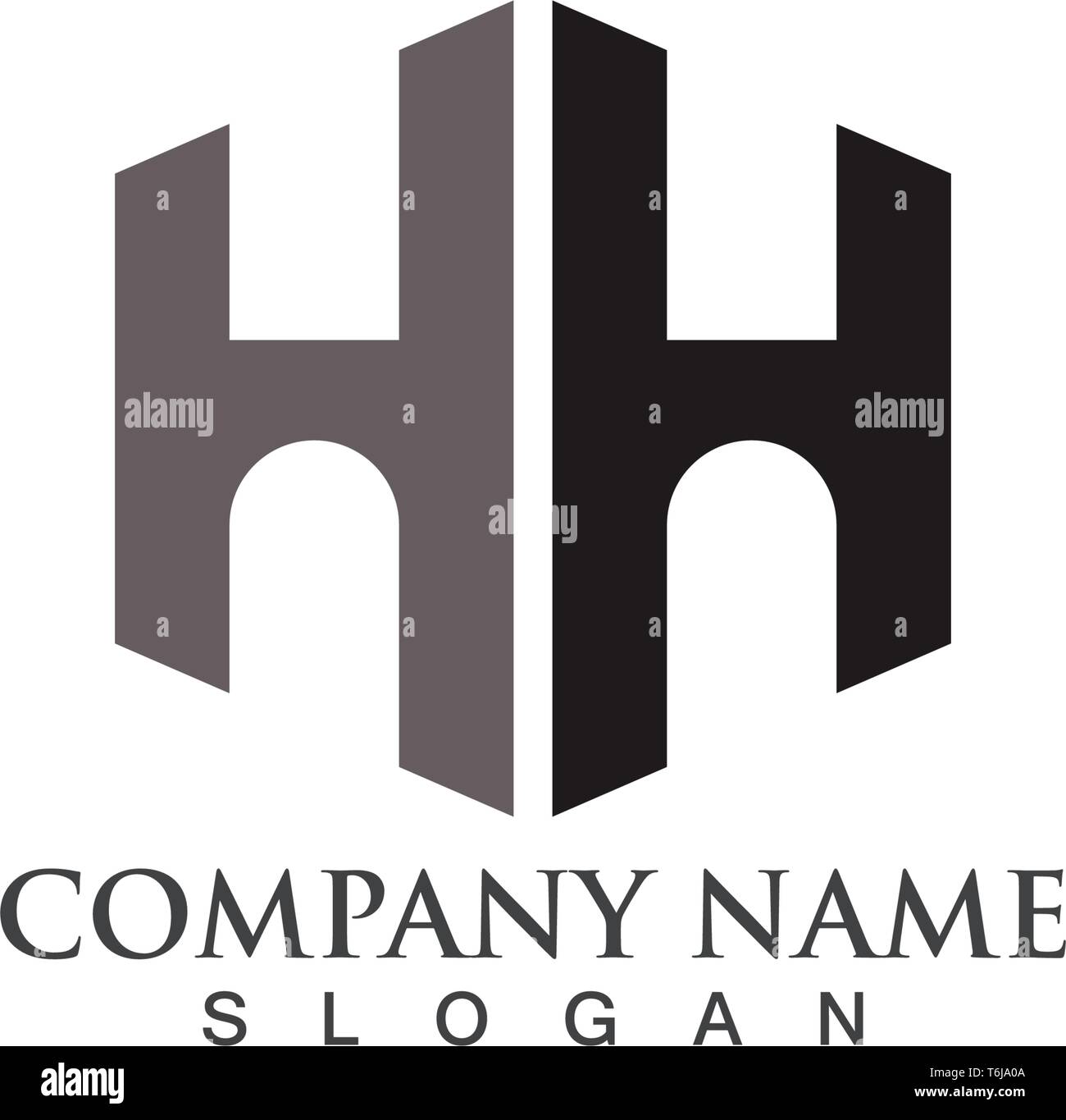 fortress logo and symbols black vector Stock Vector Image & Art - Alamy
