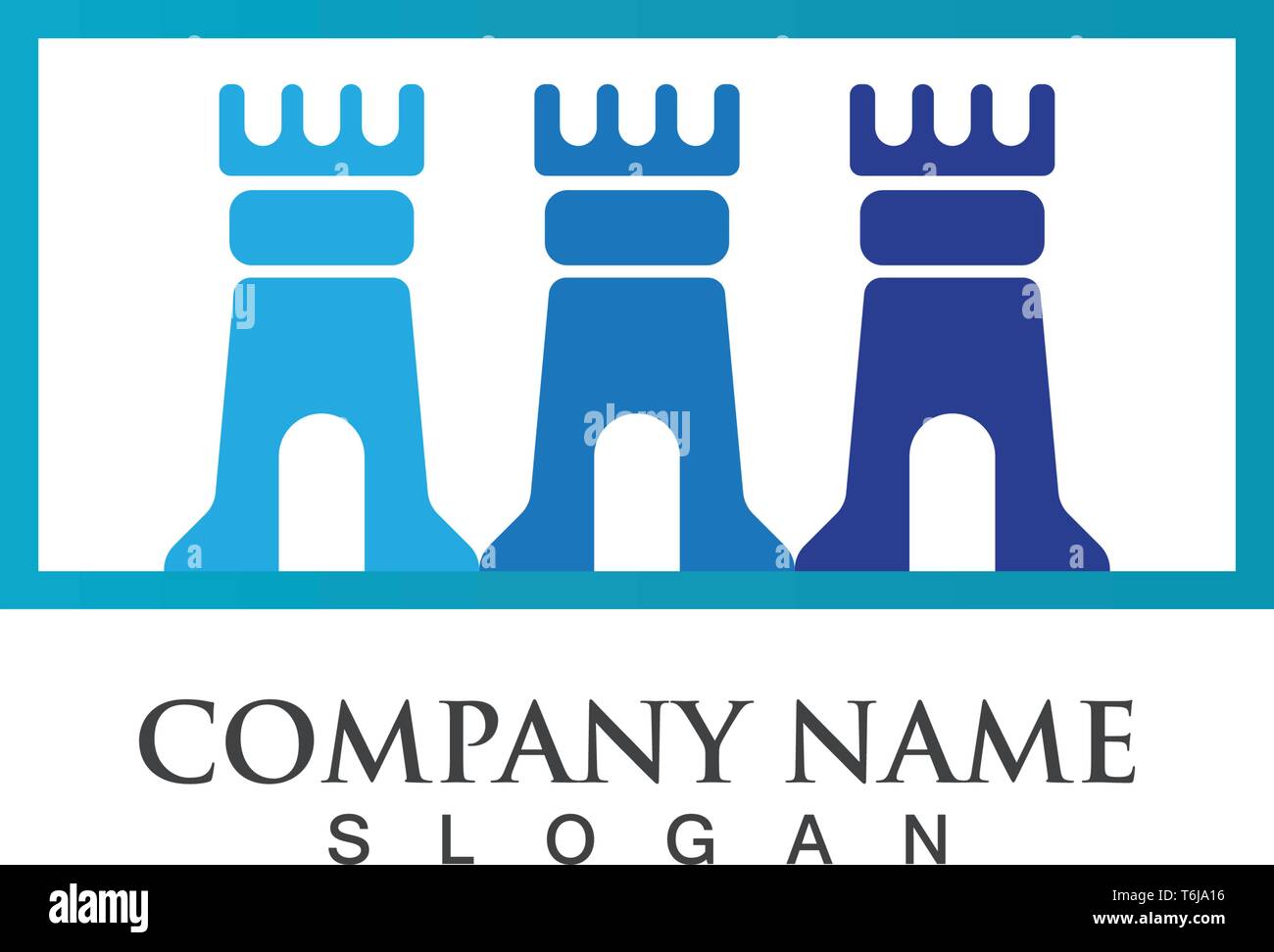 fortress logo and symbols black vector Stock Vector Image & Art - Alamy