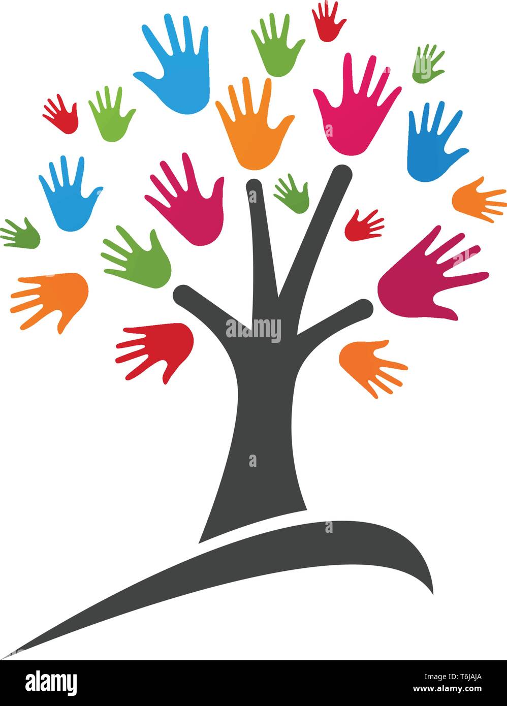 Hand Friends Community Logo And Symbols Stock Vector Image Art Alamy Hand Friends Community Logo And Symbols Stock Vector Image Art Alamy
