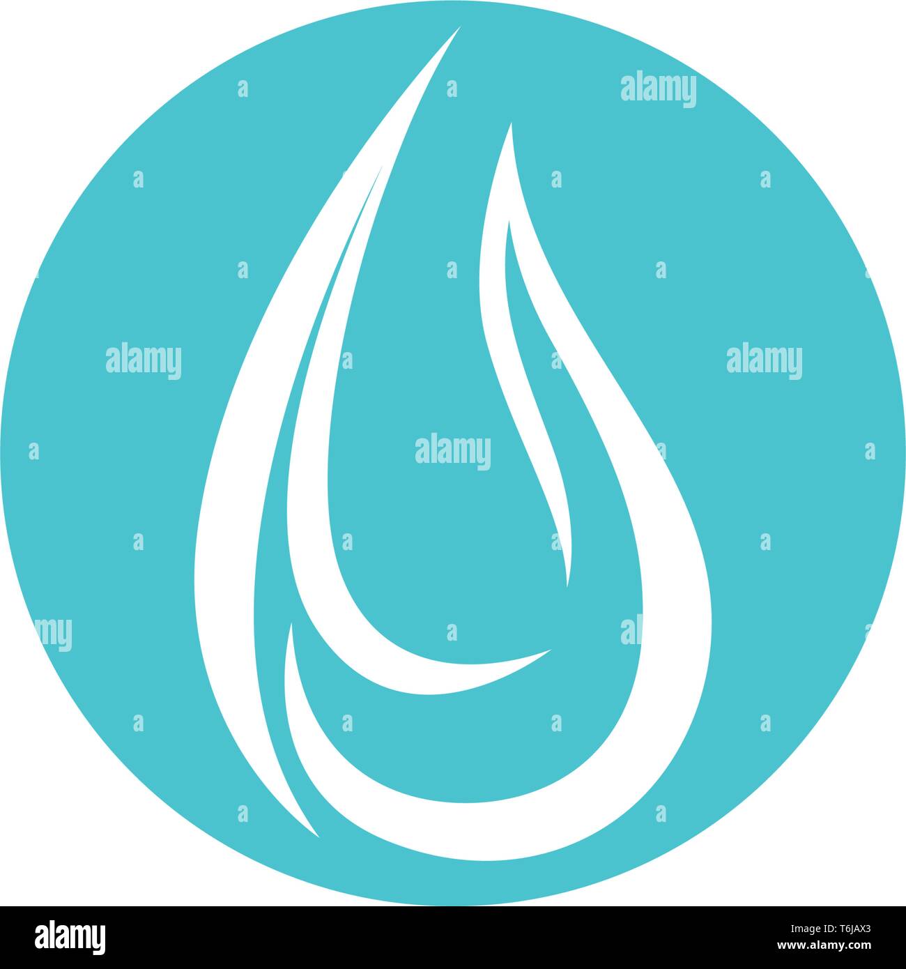 Water drop vector icon template Stock Vector Image & Art - Alamy
