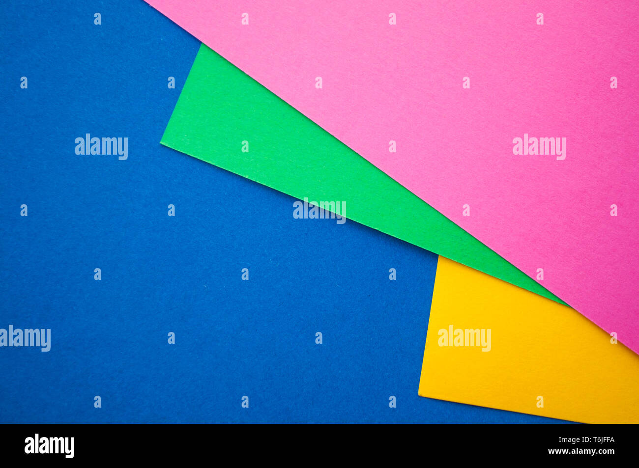 Abstract colorful background with copyspace. Top view. Stock Photo