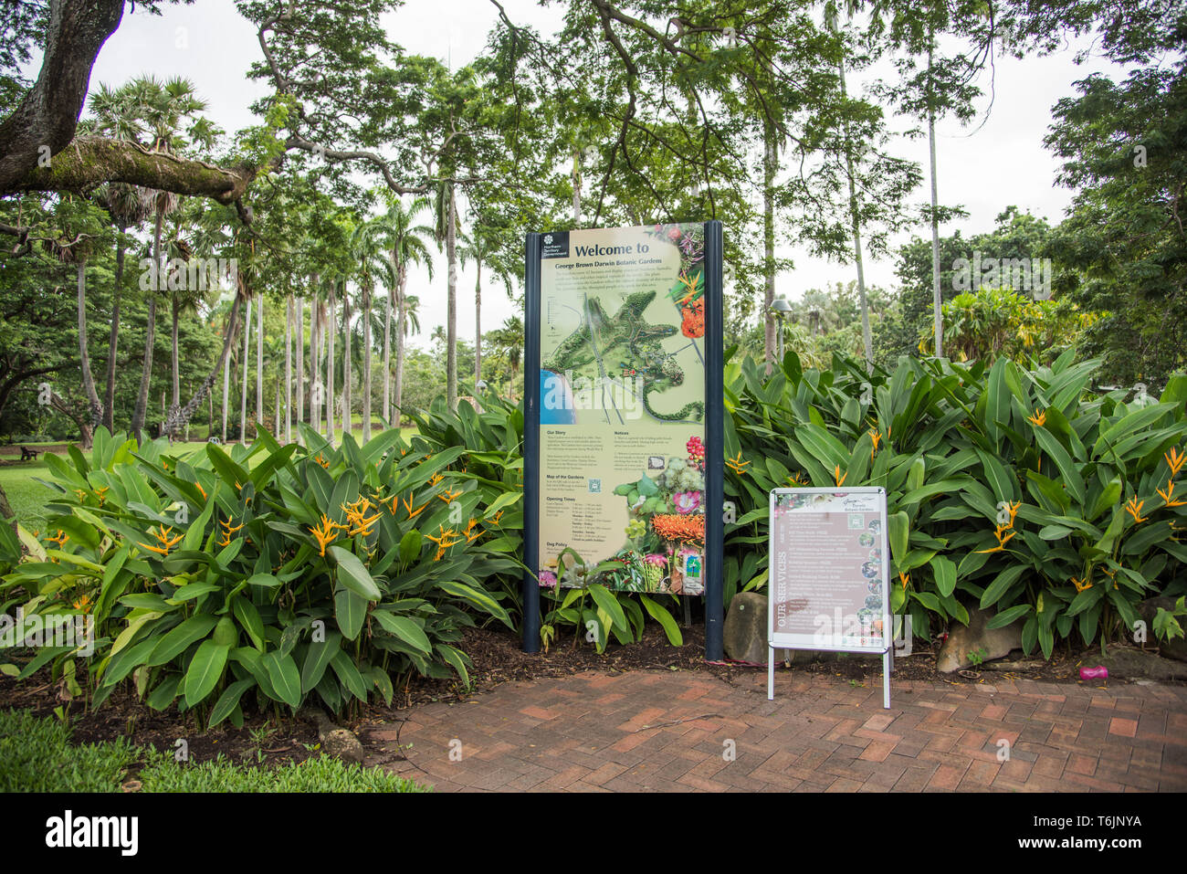 Darwin botanic gardens australia hires stock photography and images