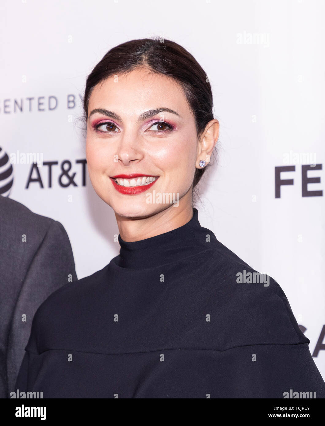 New York, NY, USA - April 30, 2019: Morena Baccarin attends premiere of