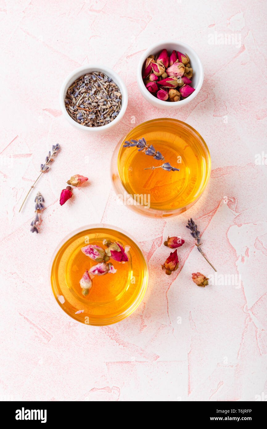 Mixture Tea Herbal drink mix hi-res stock photography and images - Alamy