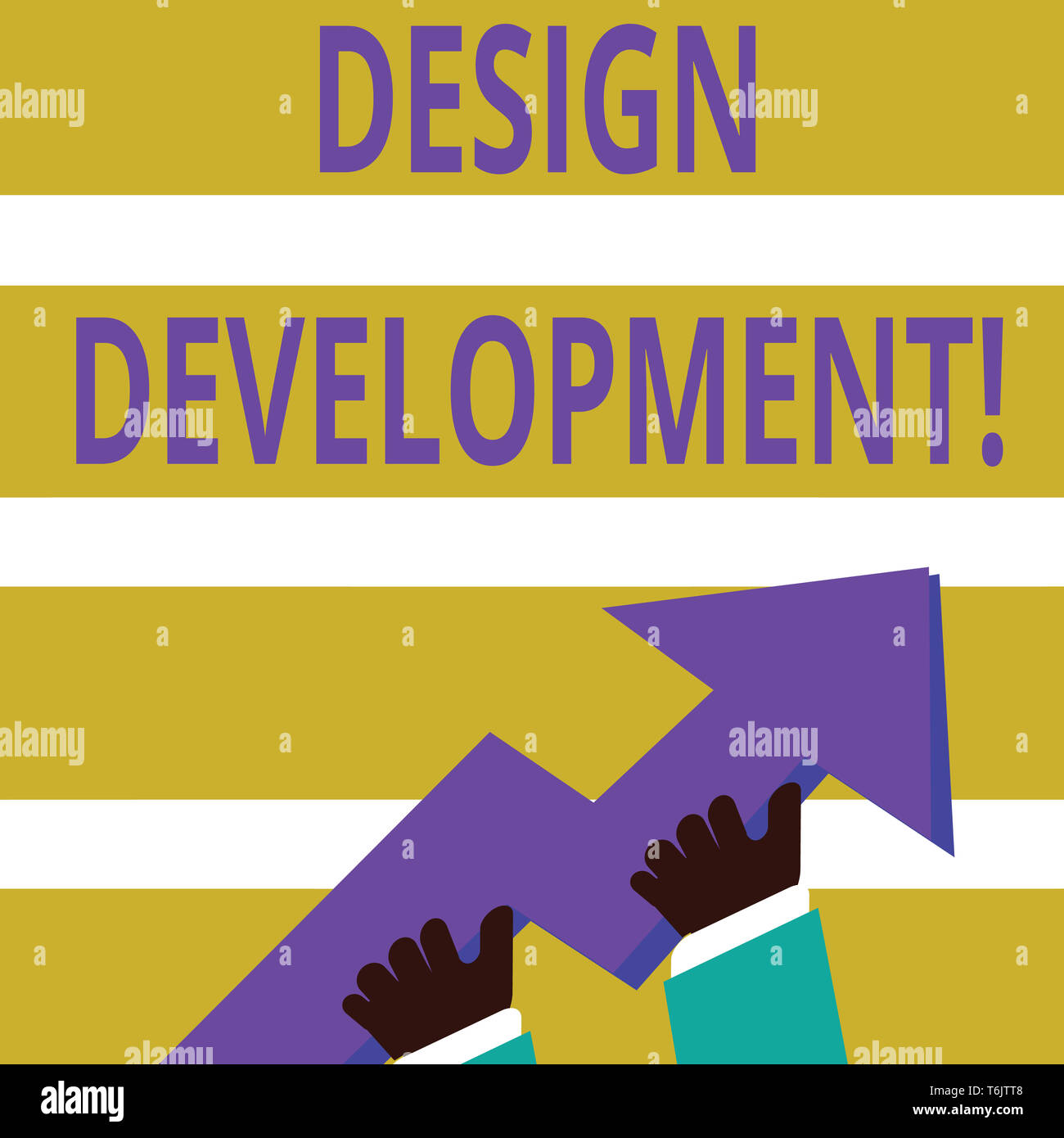 Writing note showing Design Development. Business concept for technical ...