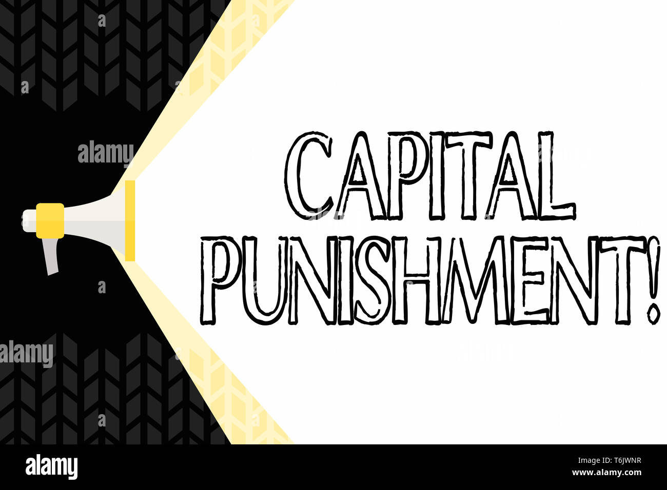 Text sign showing Capital Punishment. Business photo showcasing ...