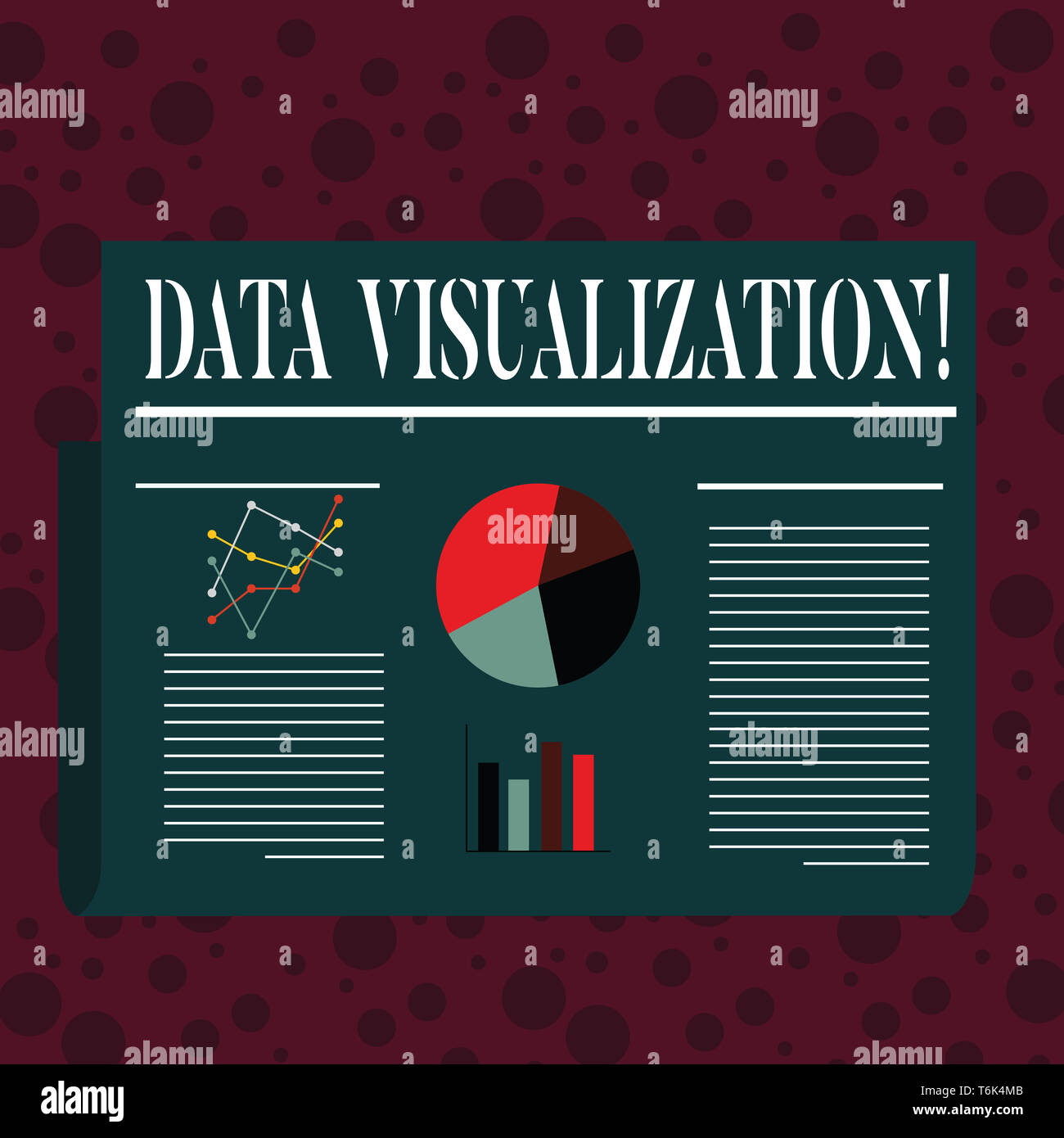 Word writing text Data Visualization. Business photo showcasing ...