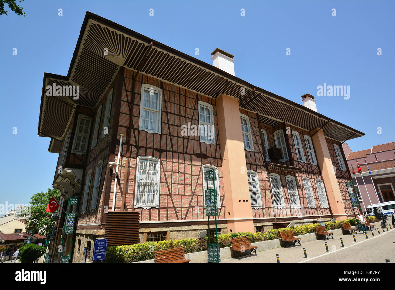 Old town hall, Bursa, Turkey Stock Photo
