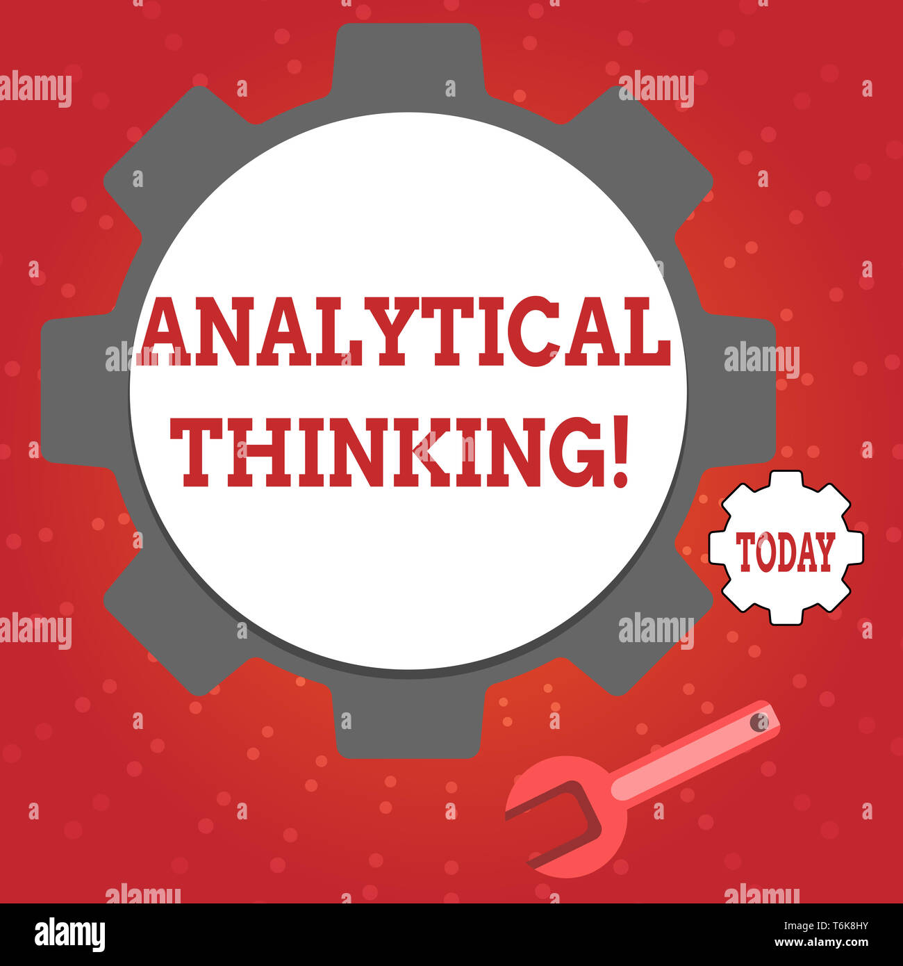 Writing note showing Analytical Thinking. Business concept for break ...