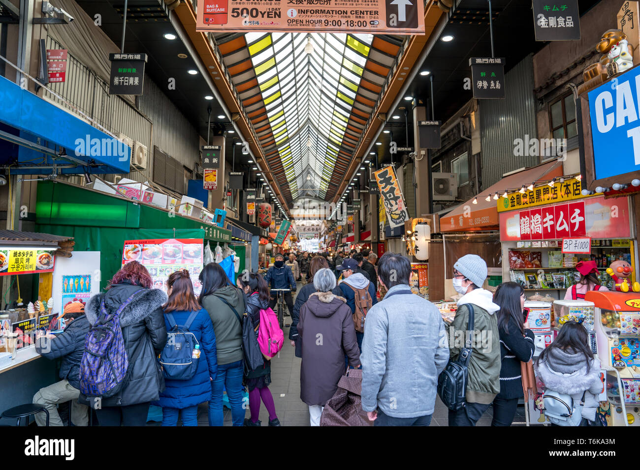 Osaka, Japan 3 Mar 2018; Japanese local people, tourists and