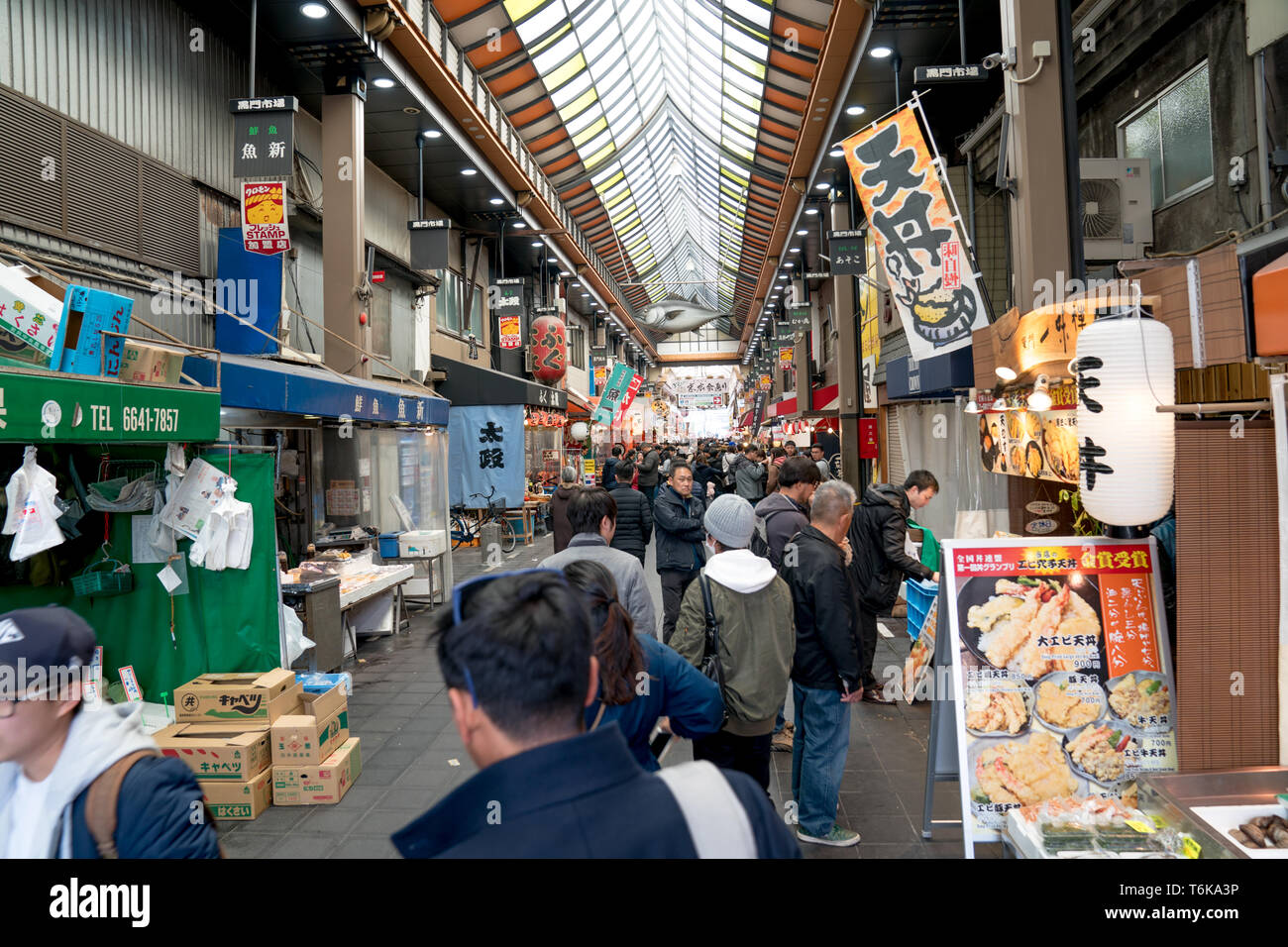 Osaka, Japan 3 Mar 2018; Japanese local people, tourists and