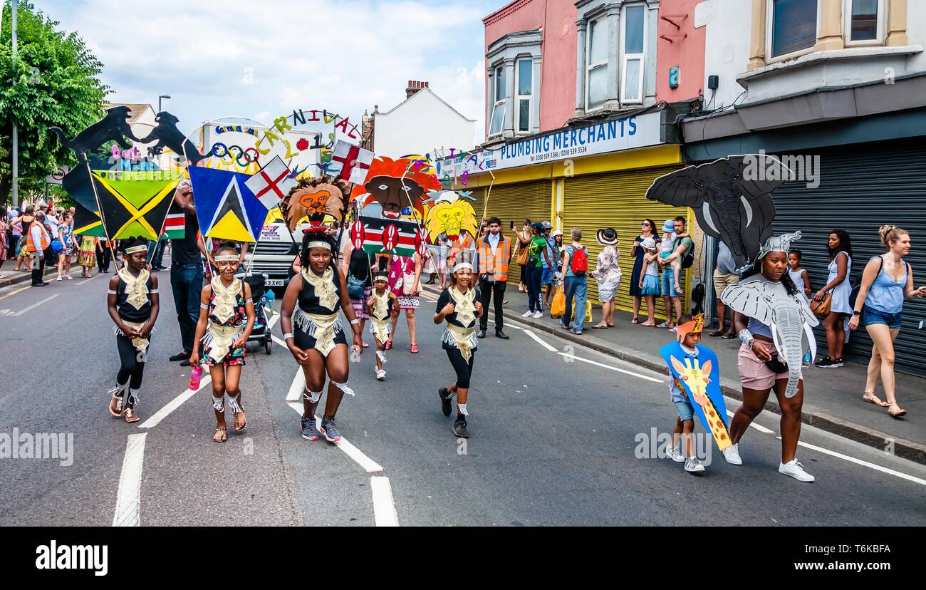 Leyton carnival, London, England, UK Stock Photo - Alamy