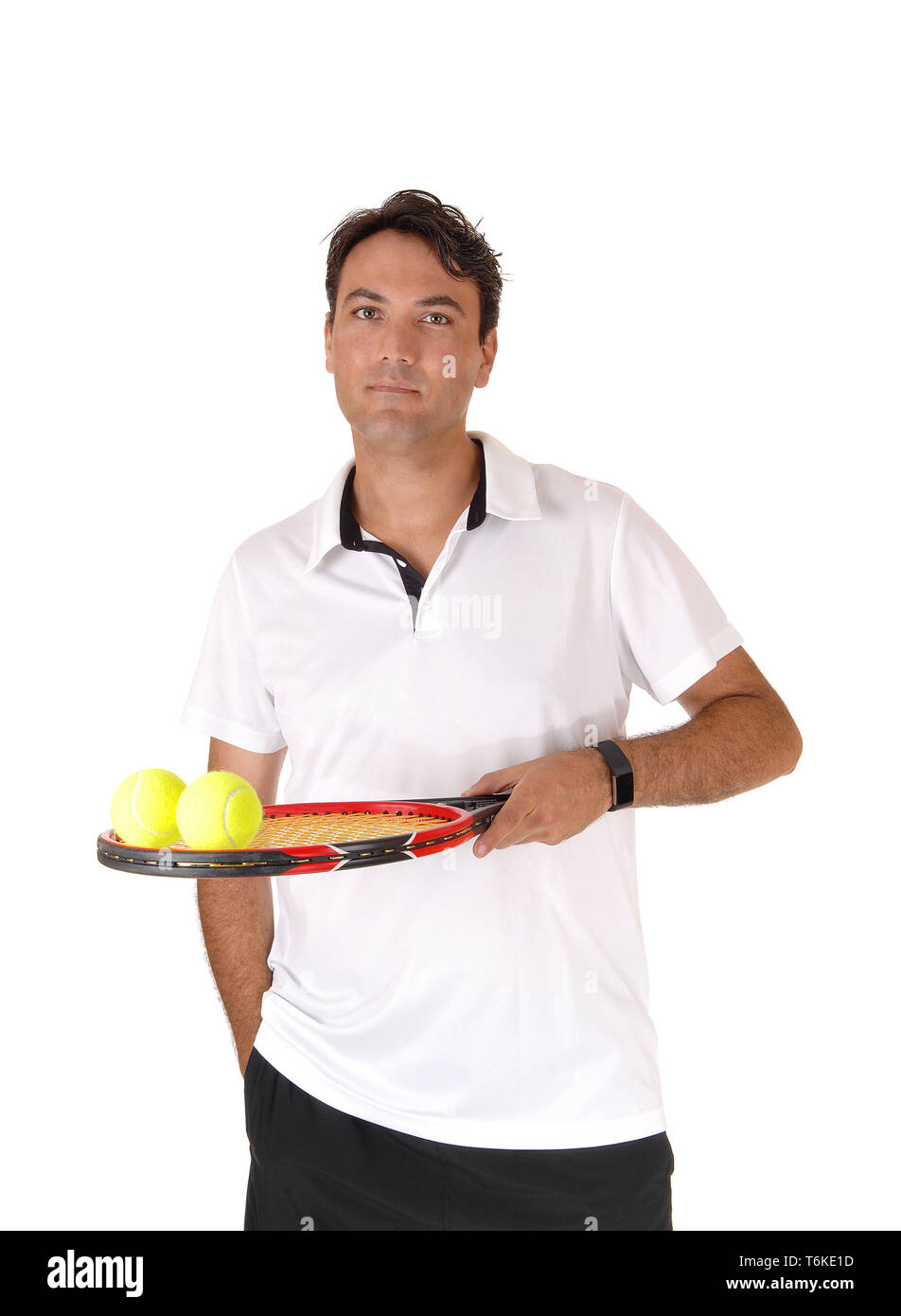White male tennis player hi-res stock photography and images - Alamy